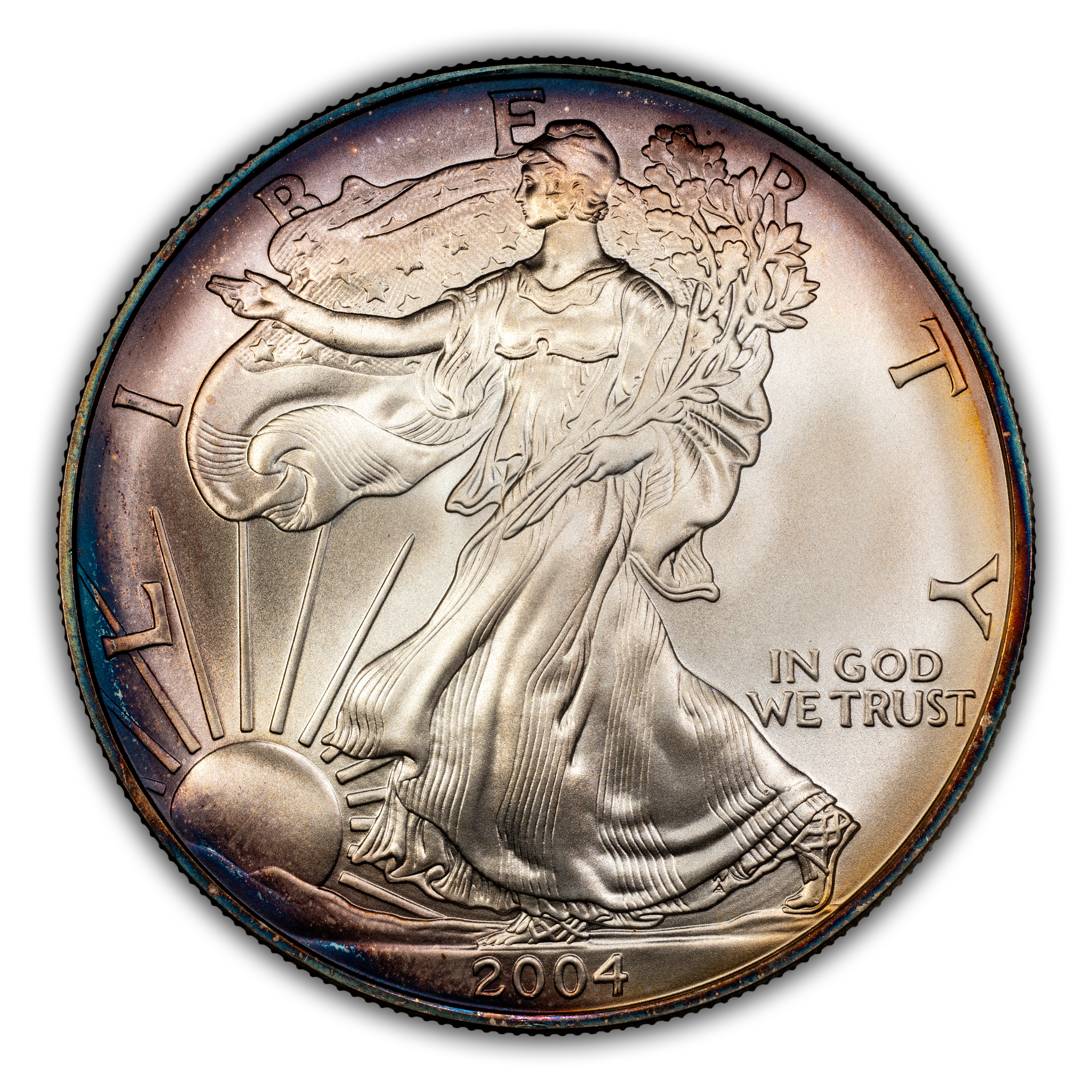 2004 $1 Silver Eagle MS