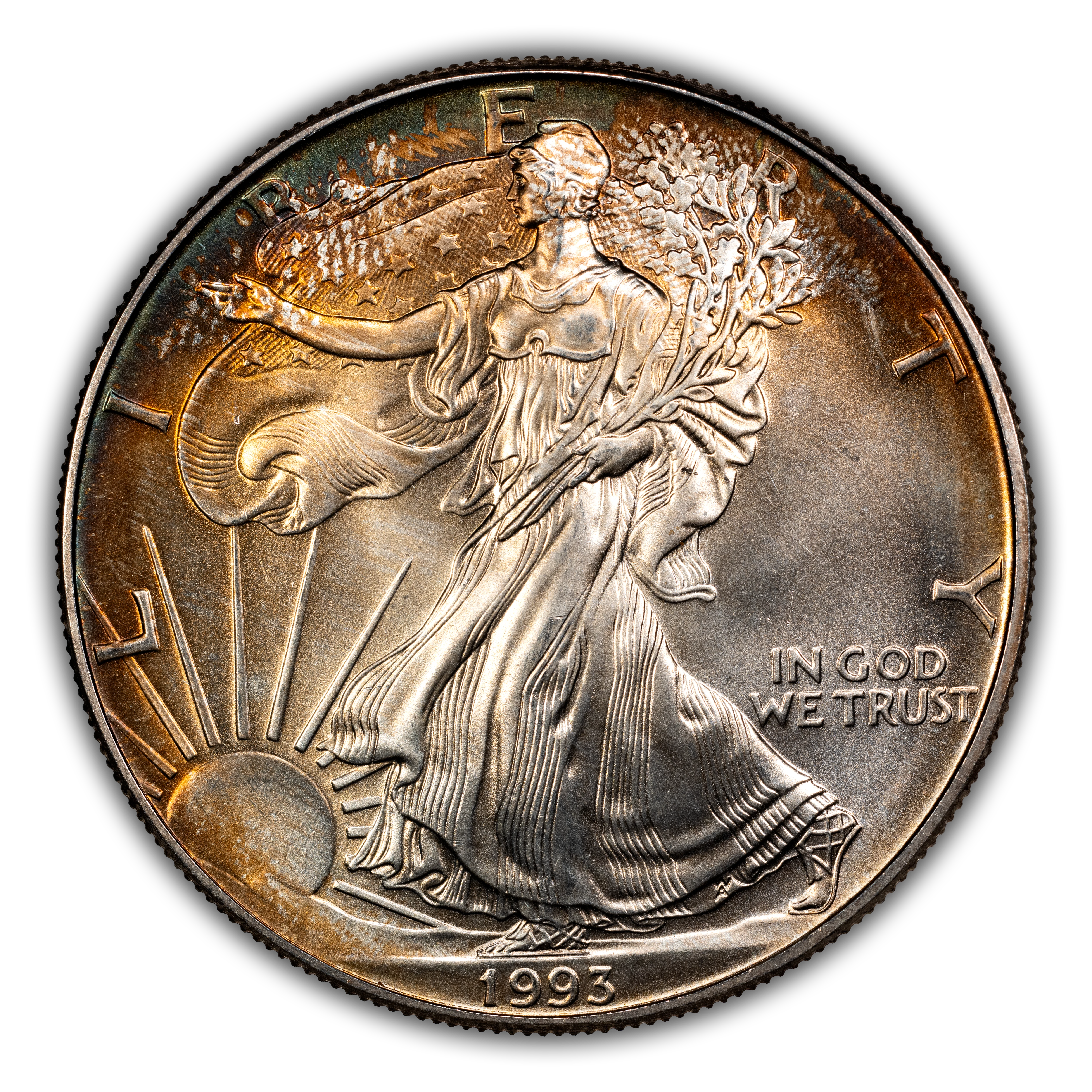 1993 $1 Silver Eagle MS