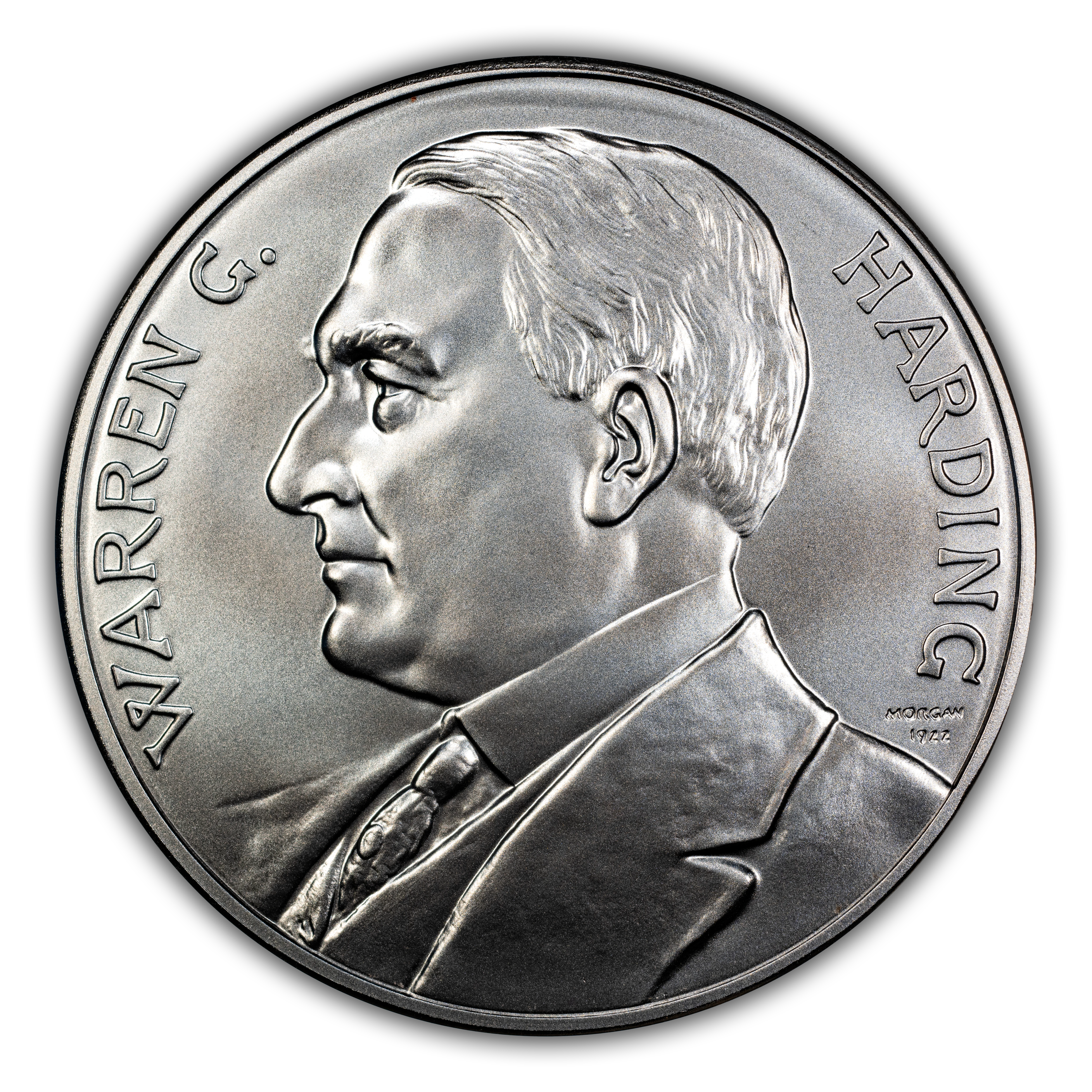 (2026) Medal Warren G. Harding, Silver, Matte Finish MS