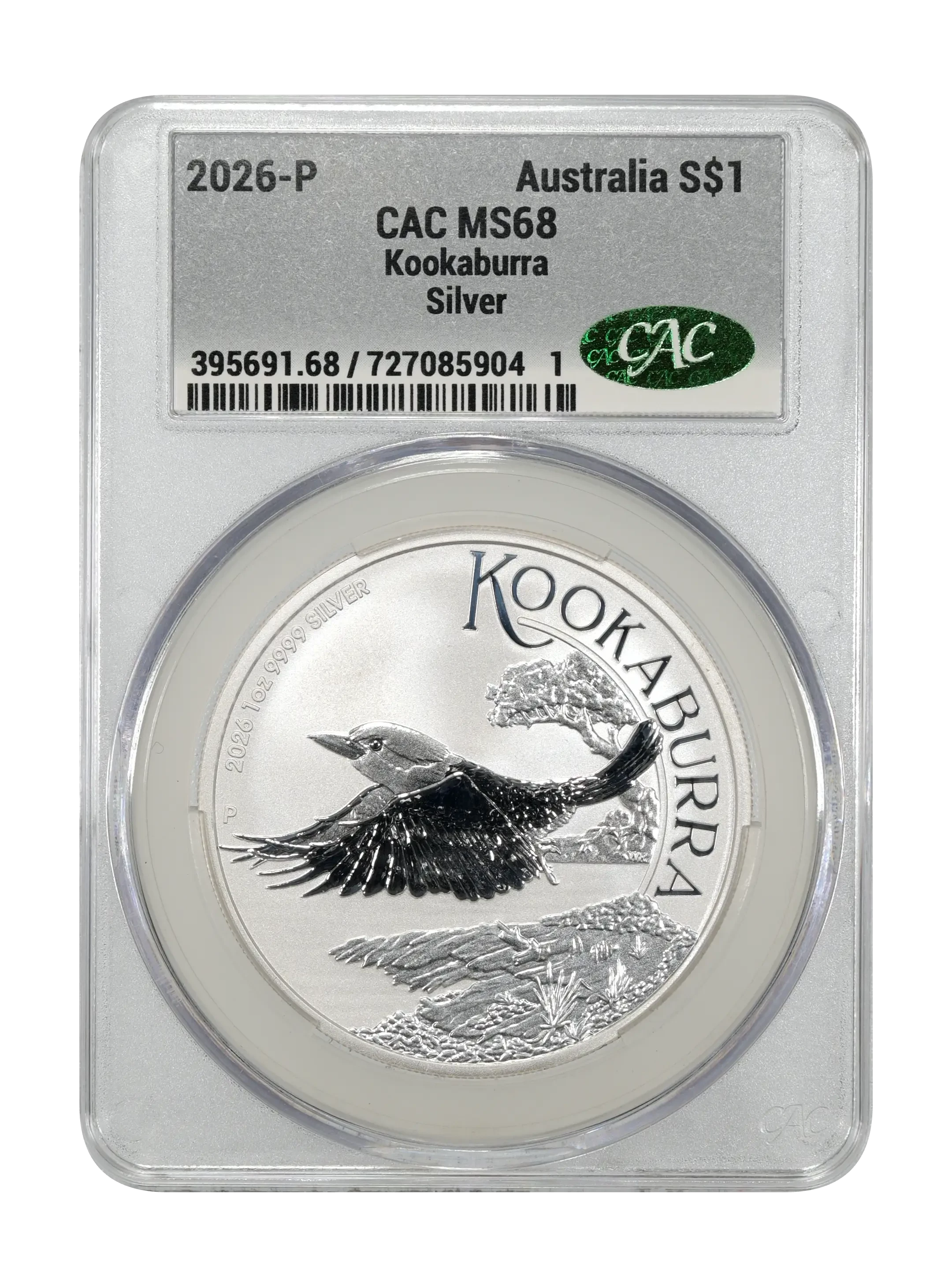 Australia 2010 $1 Kookaburra, 1 Ounce Silver Coin Values & Prices