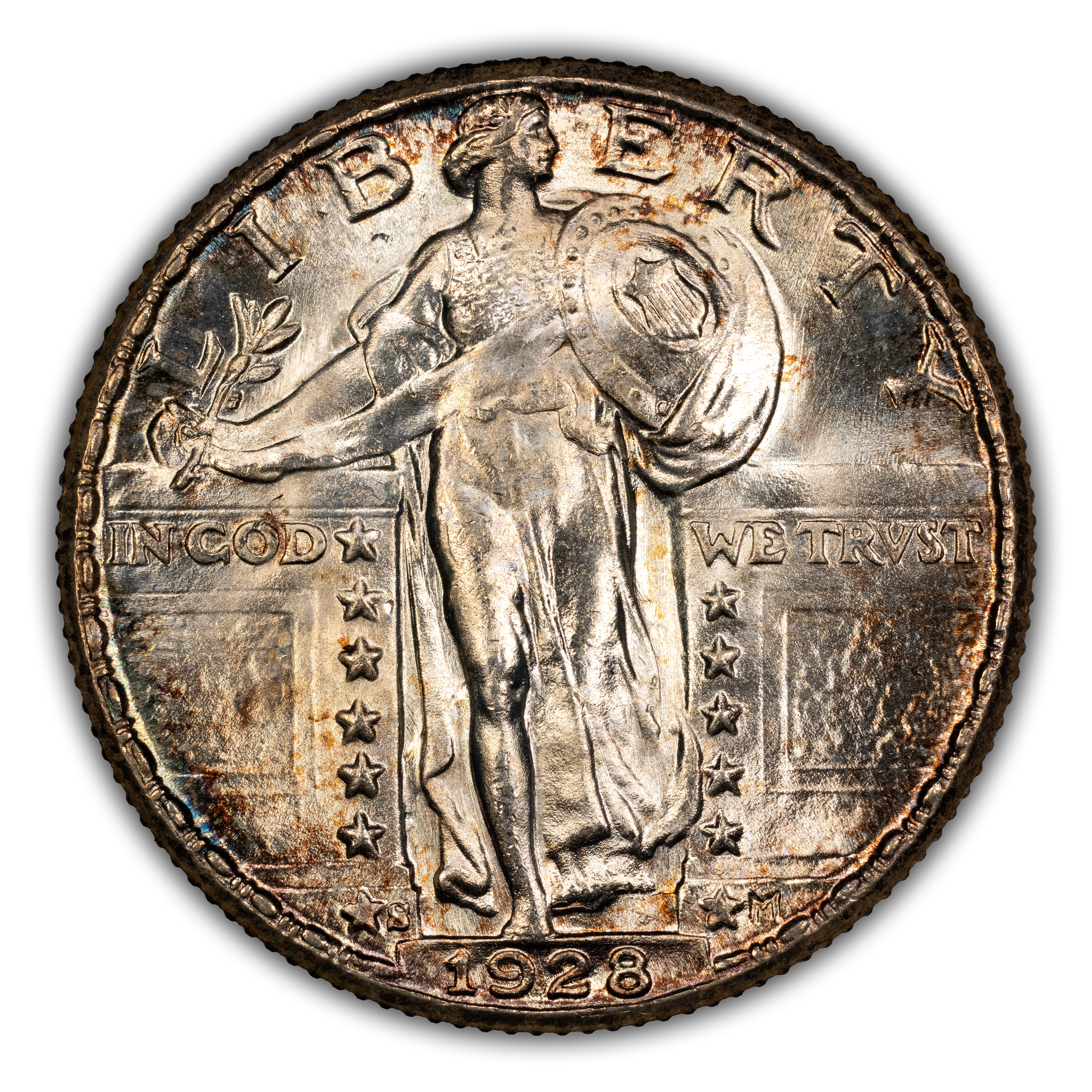 1928-S 25c MS FH