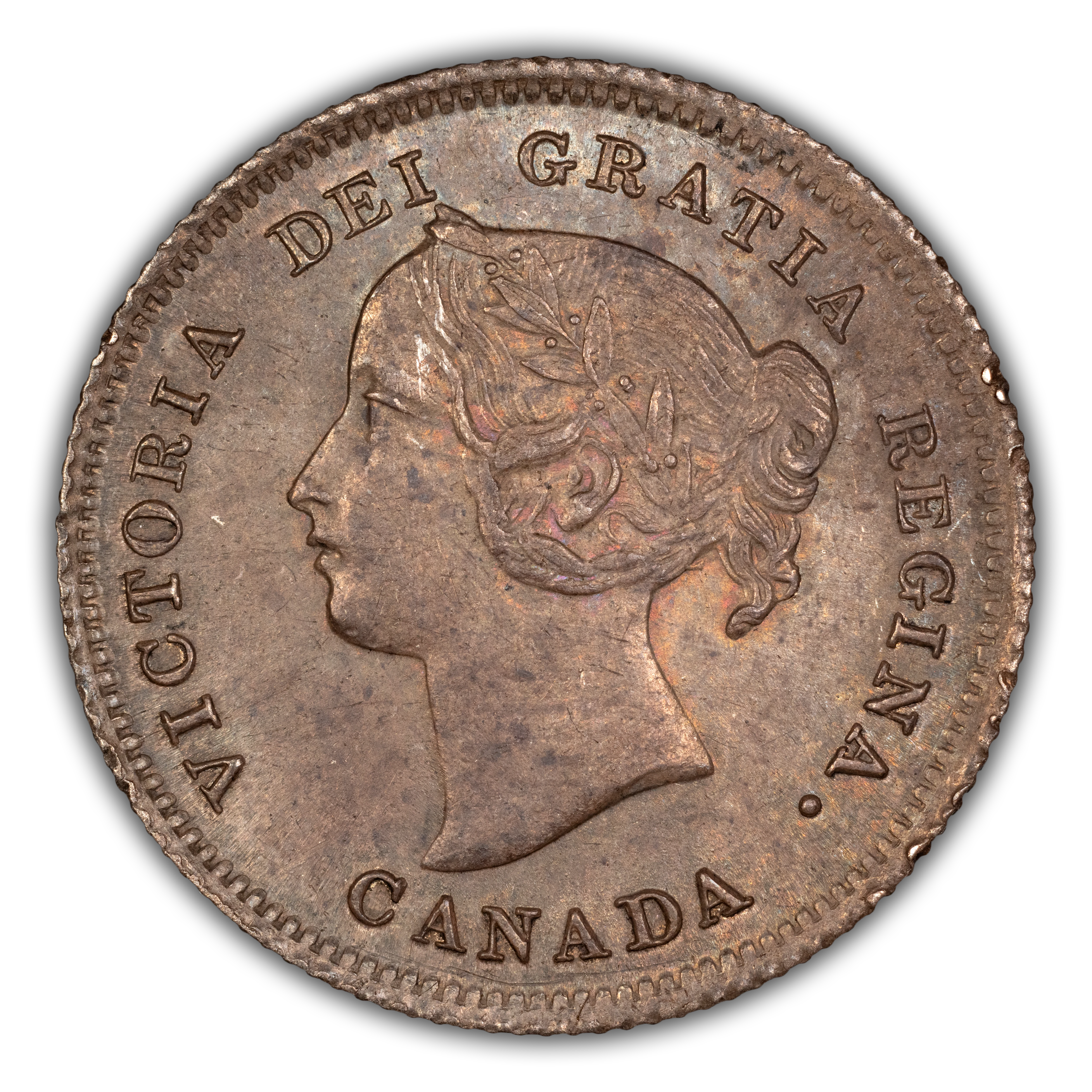1897 5c Narrow/Wide 8, Blunt 1 MS
