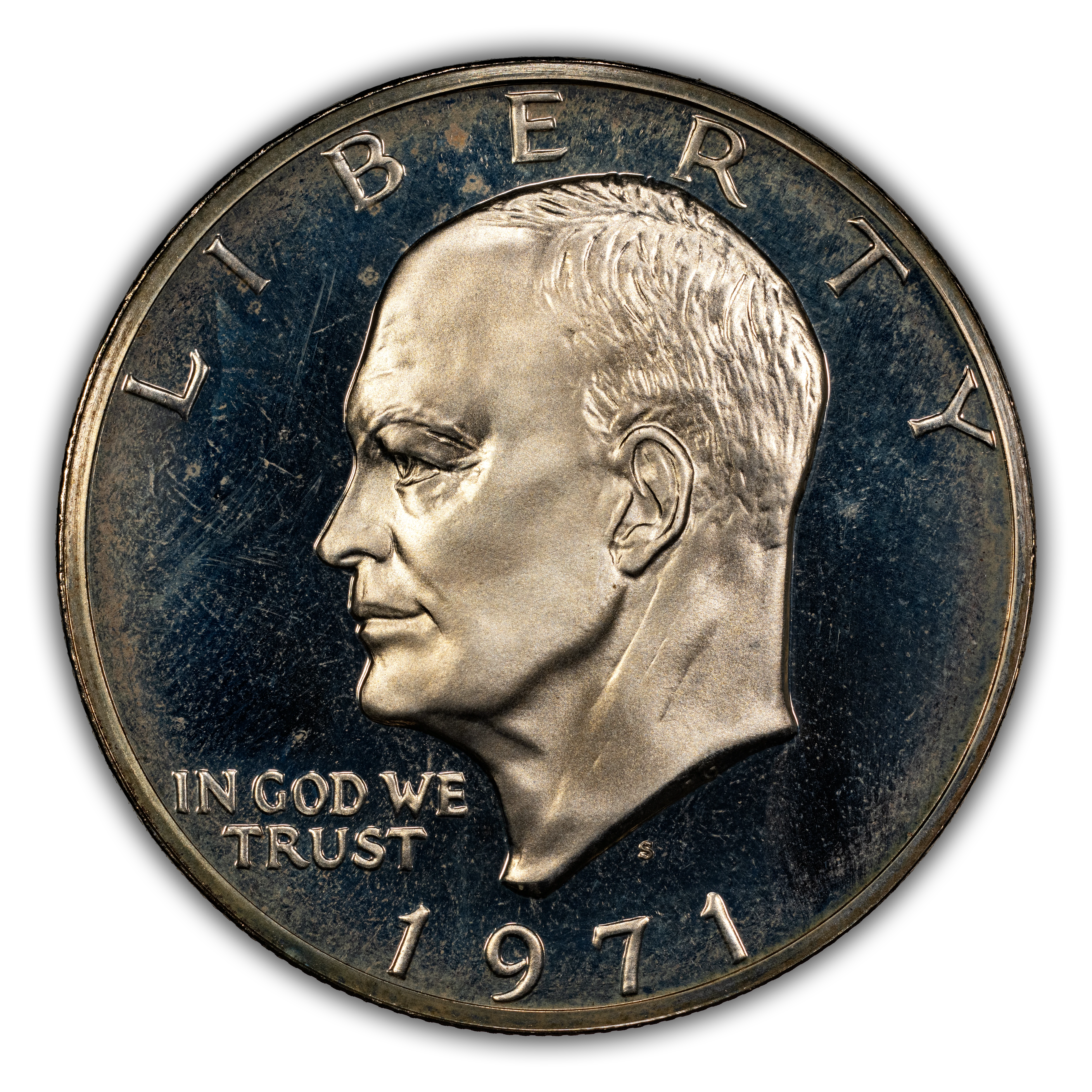 1971-S $1 Silver, Ty.1 Reverse, FS-901 PR DCAM