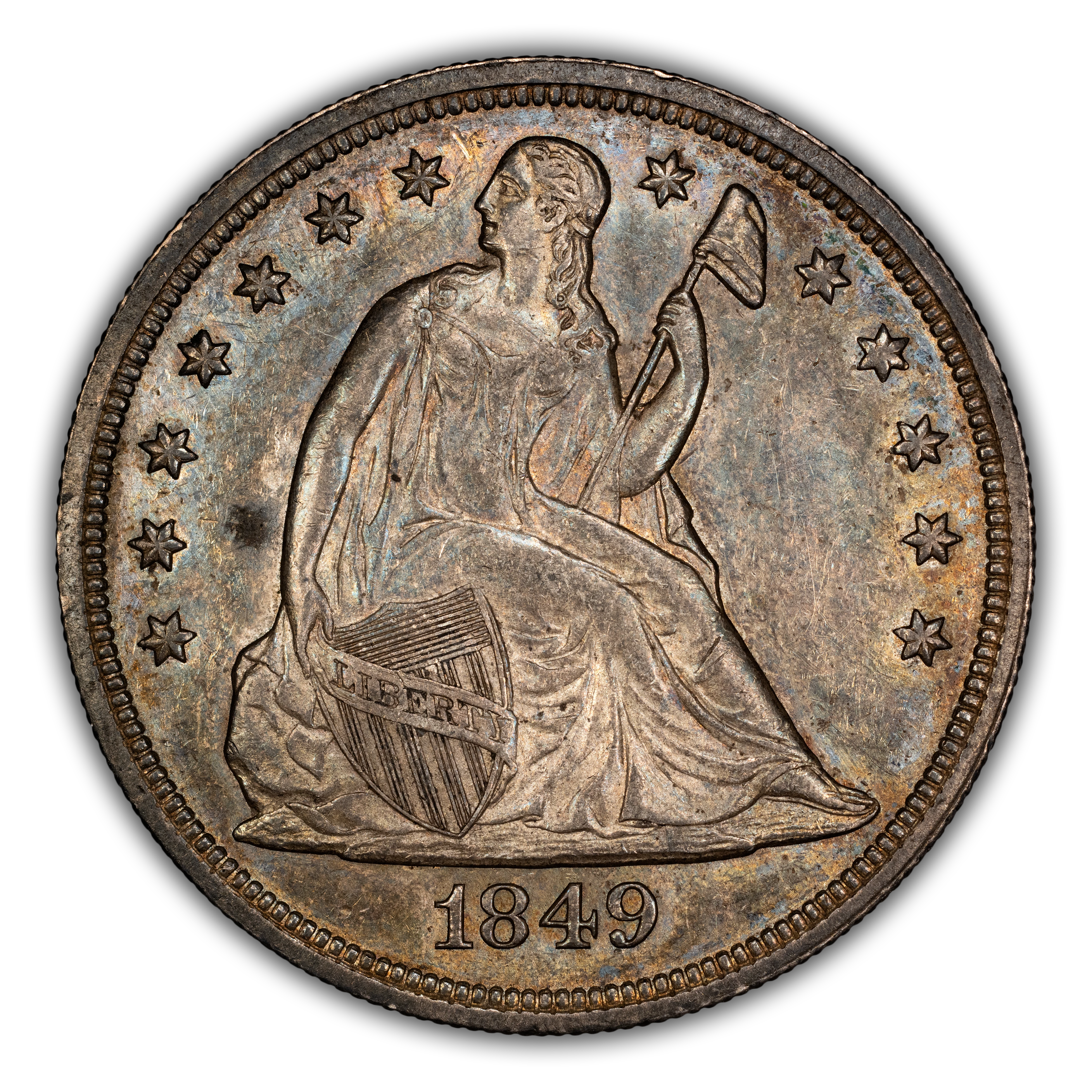 1849 $1 MS