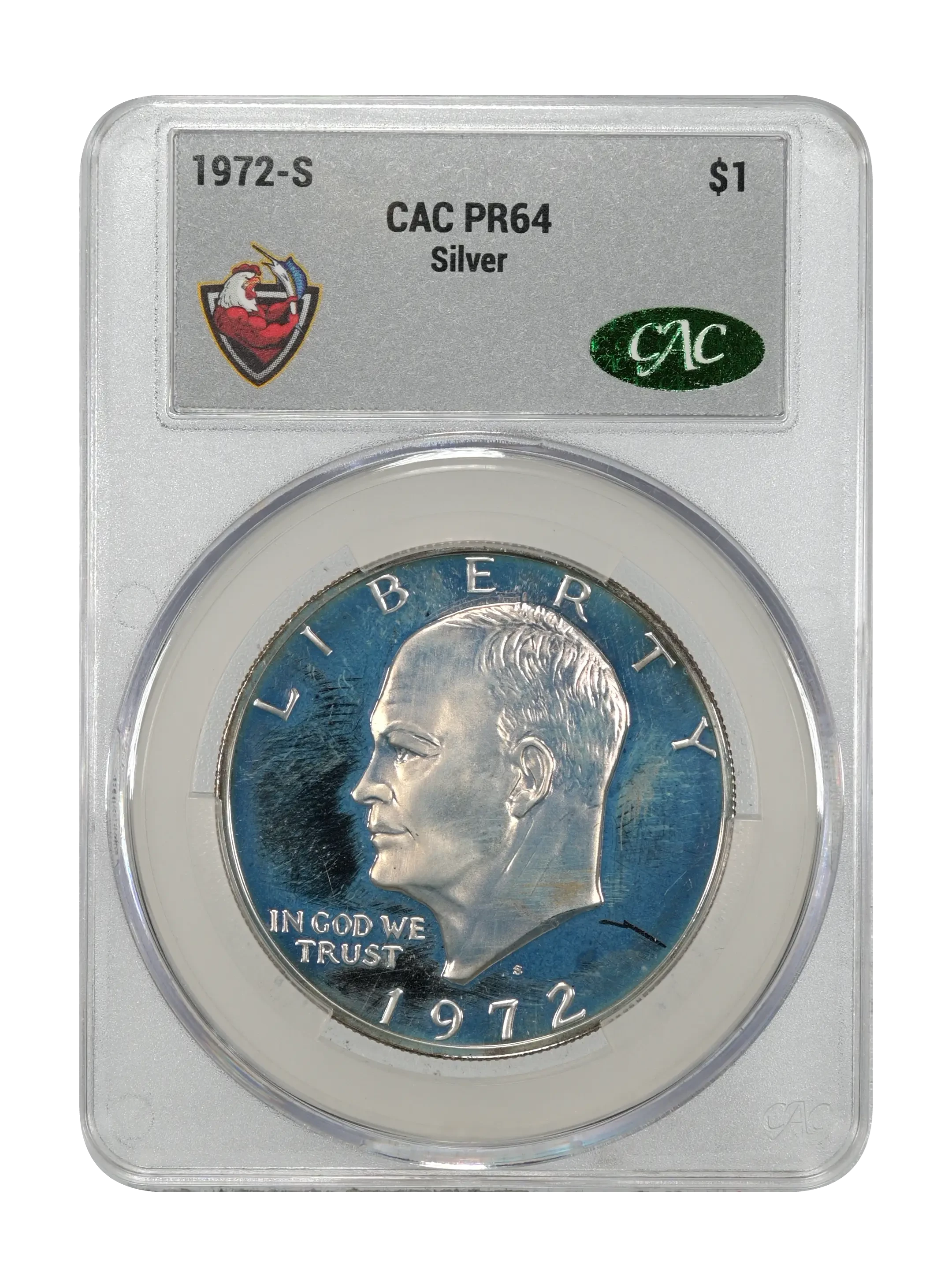1972 Eisenhower Dollar, Proof Values & Prices | Greysheet