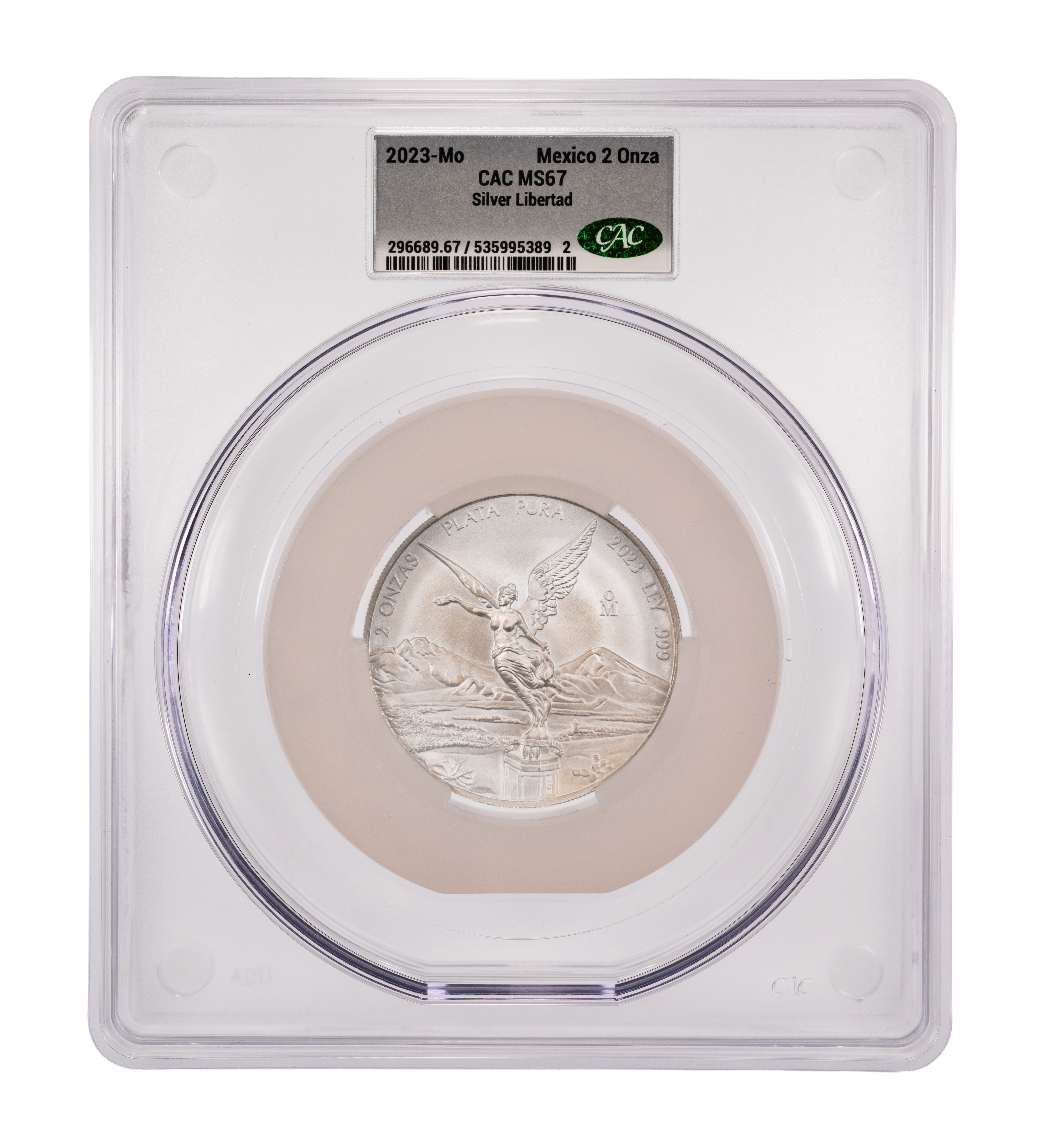 Mexico 1998 Silver 2 Onza Libertad Coin Values & Prices | Greysheet