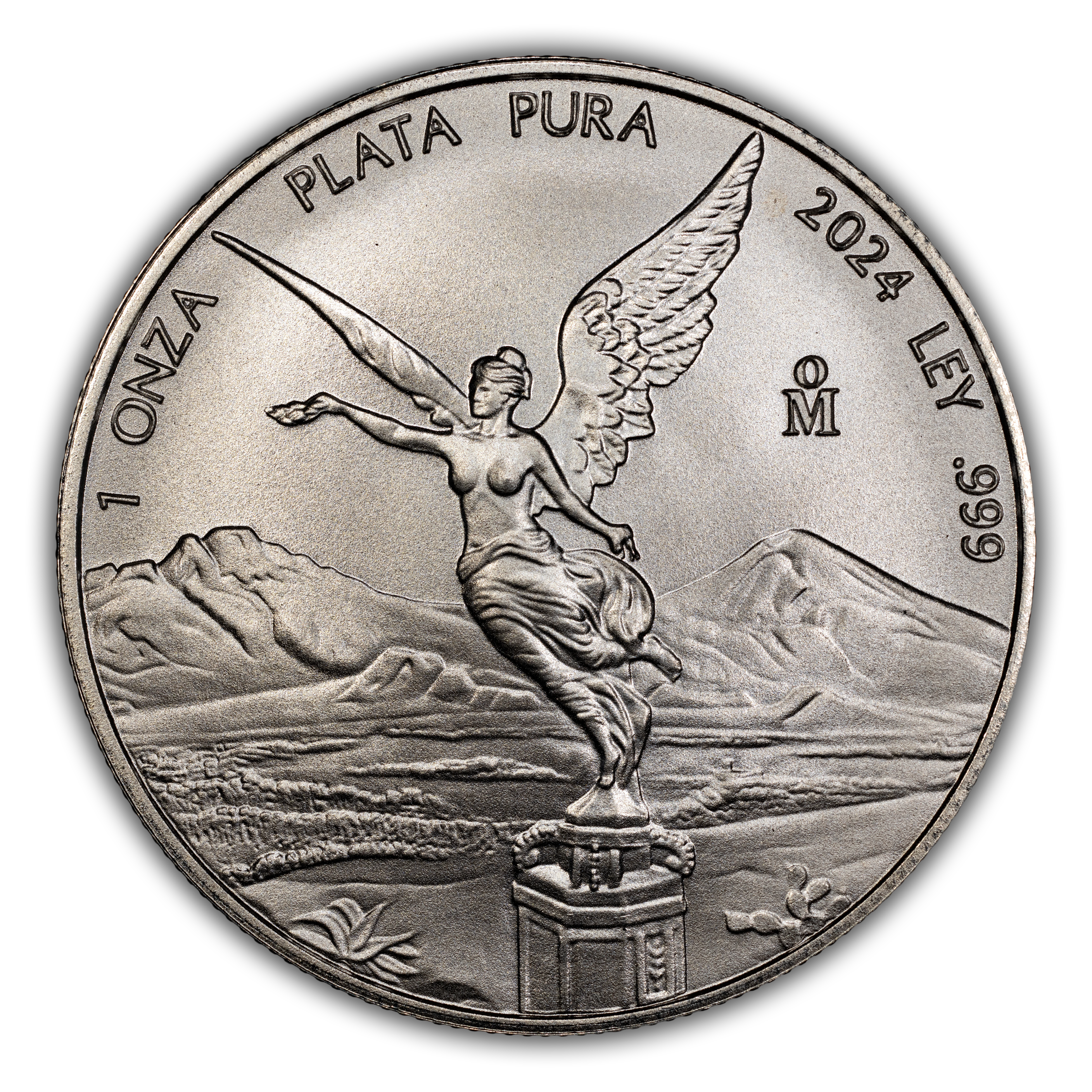 2024-Mo 1 Onza Libertad, Silver MS