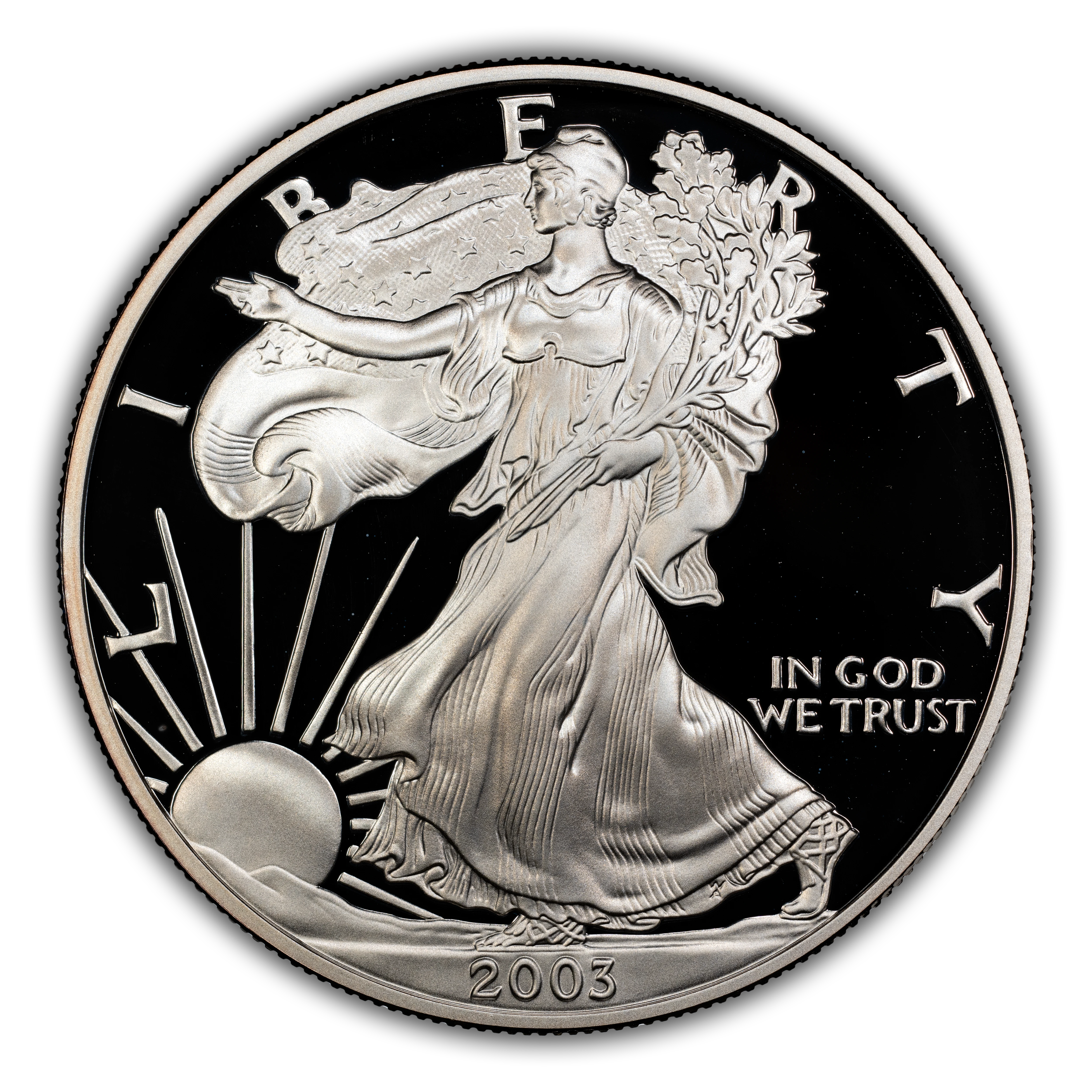 2003-W $1 Silver Eagle PR DCAM