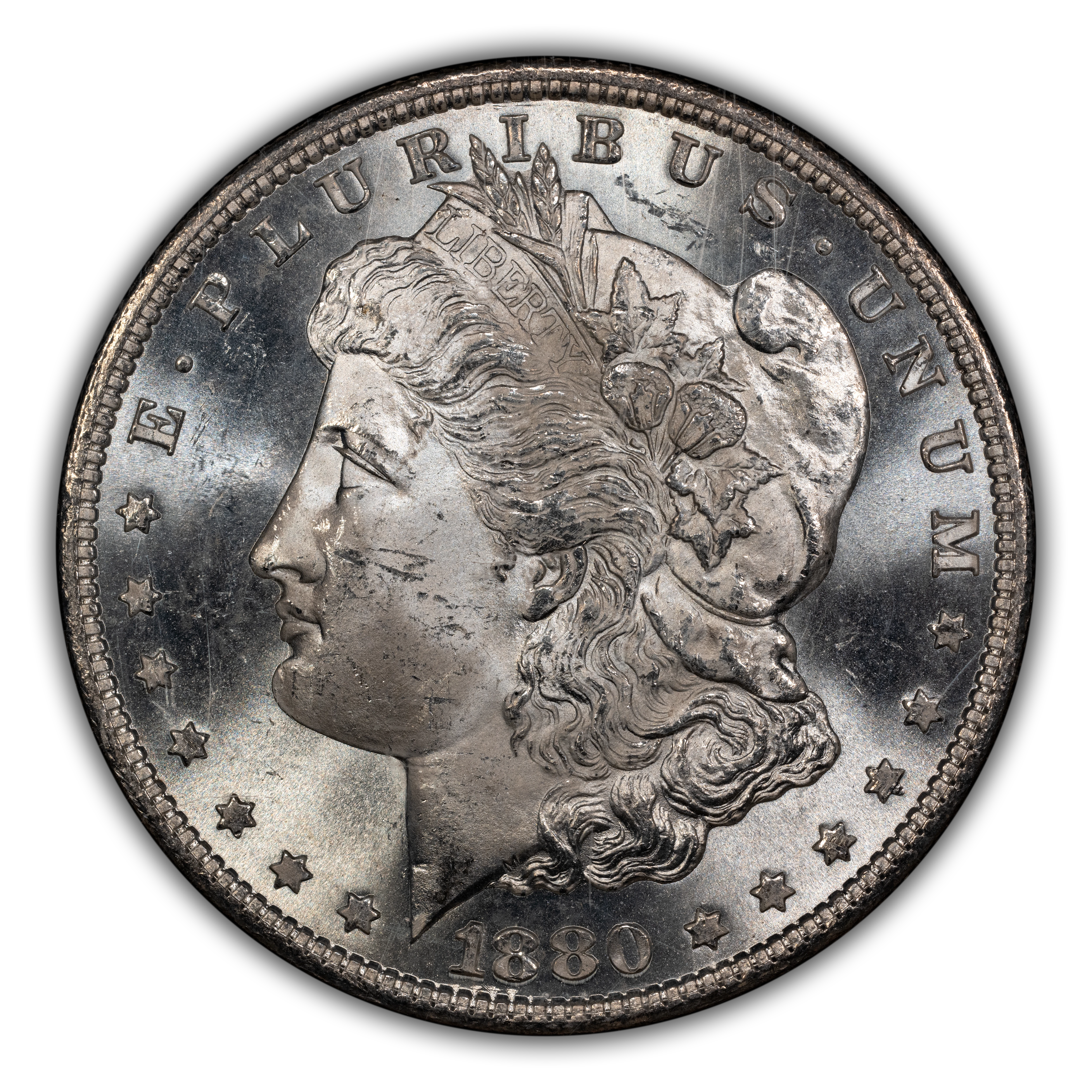 1880-S $1 GSA Hoard MS