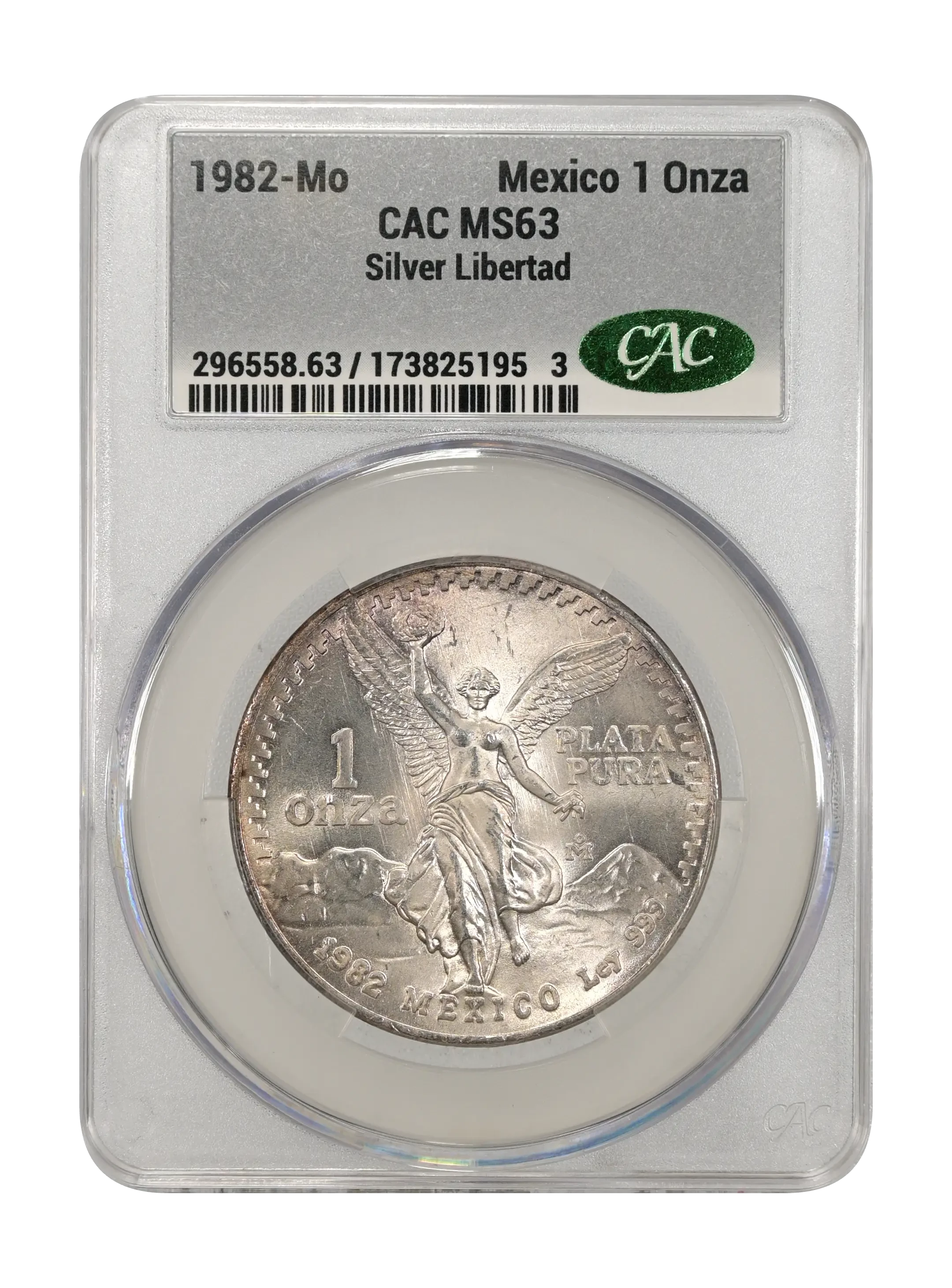 Mexico Silver 1 Onza Libertad 1982– Coin Values & Prices | Greysheet