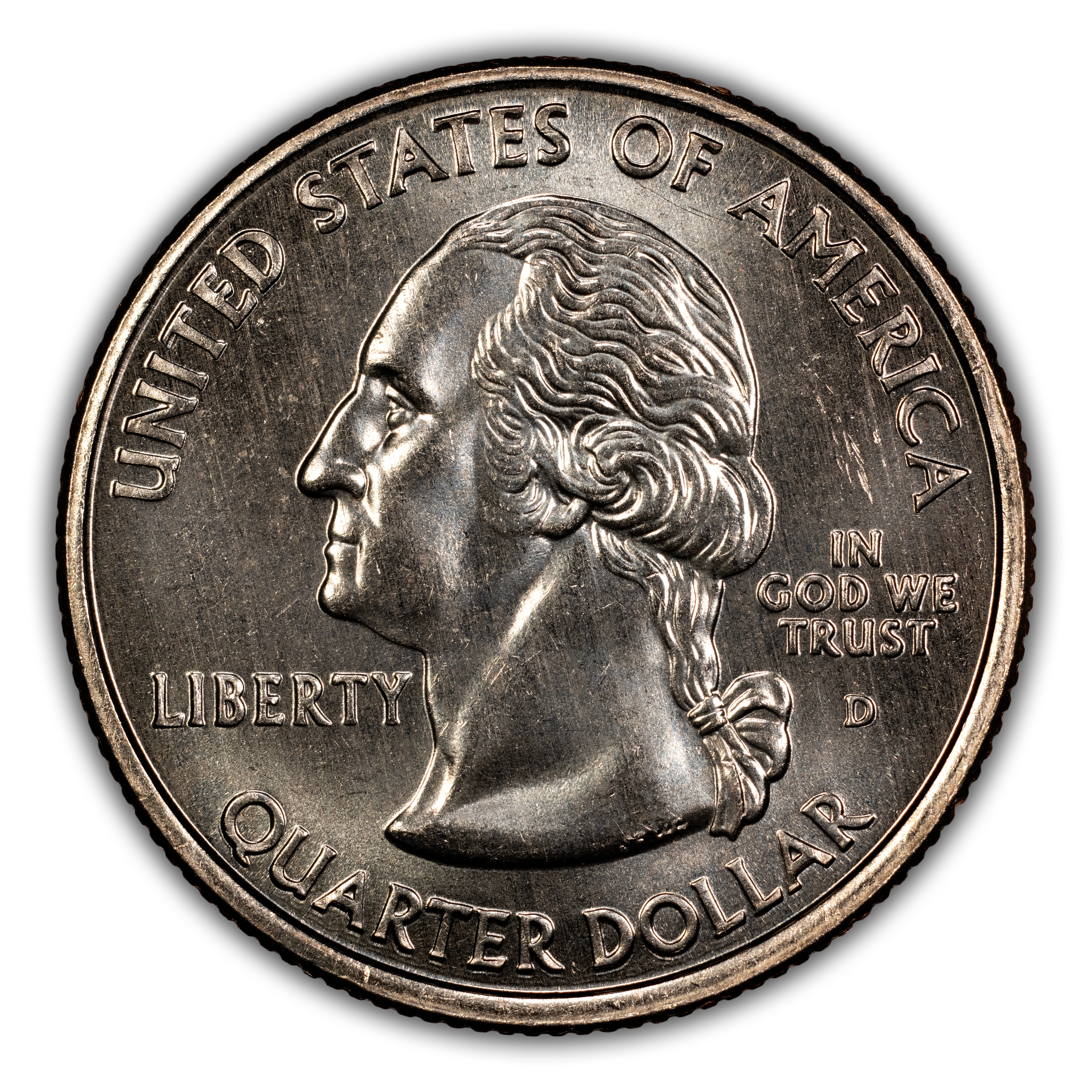 2007-D 25c Washington MS
