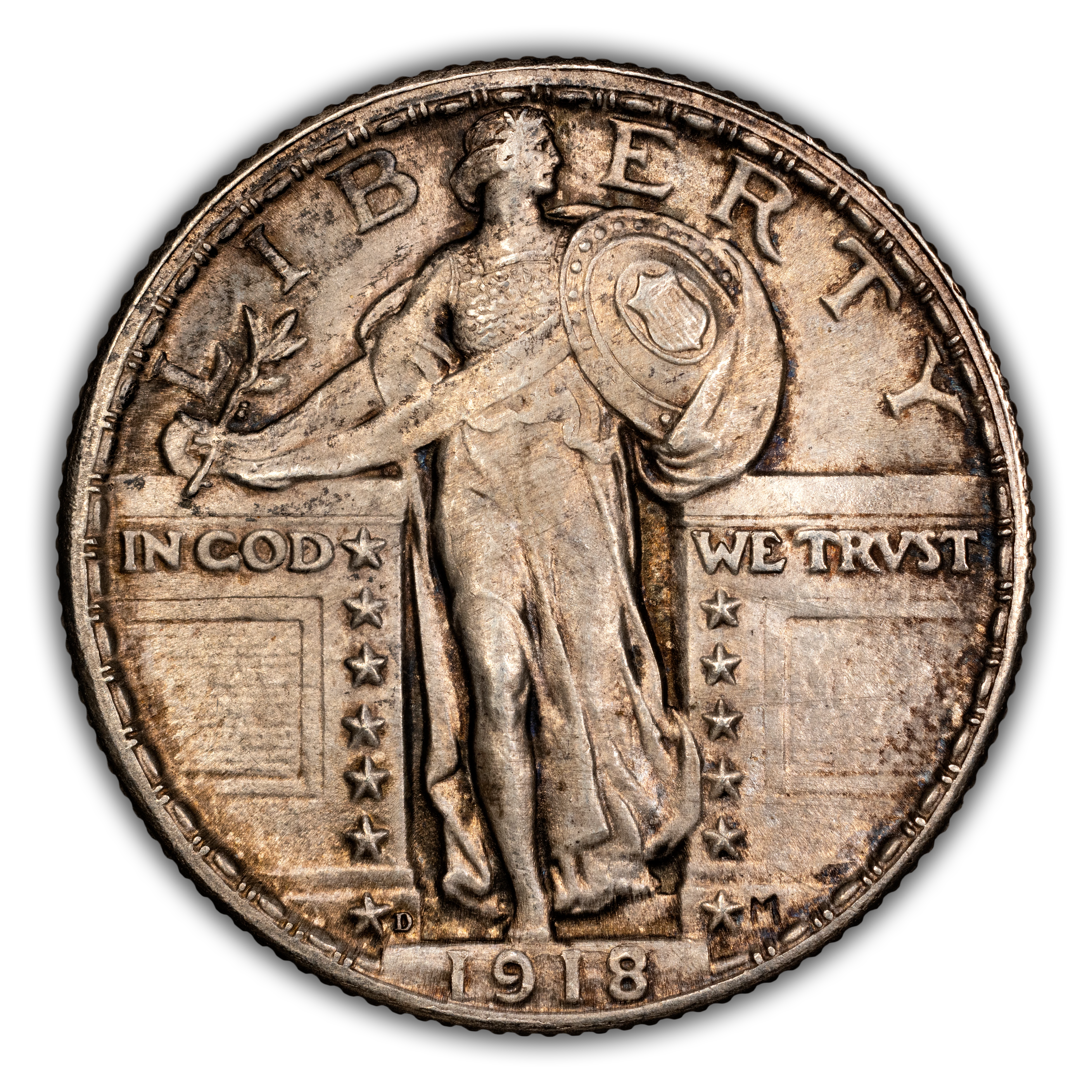 1918-D 25c MS thumbnail 4