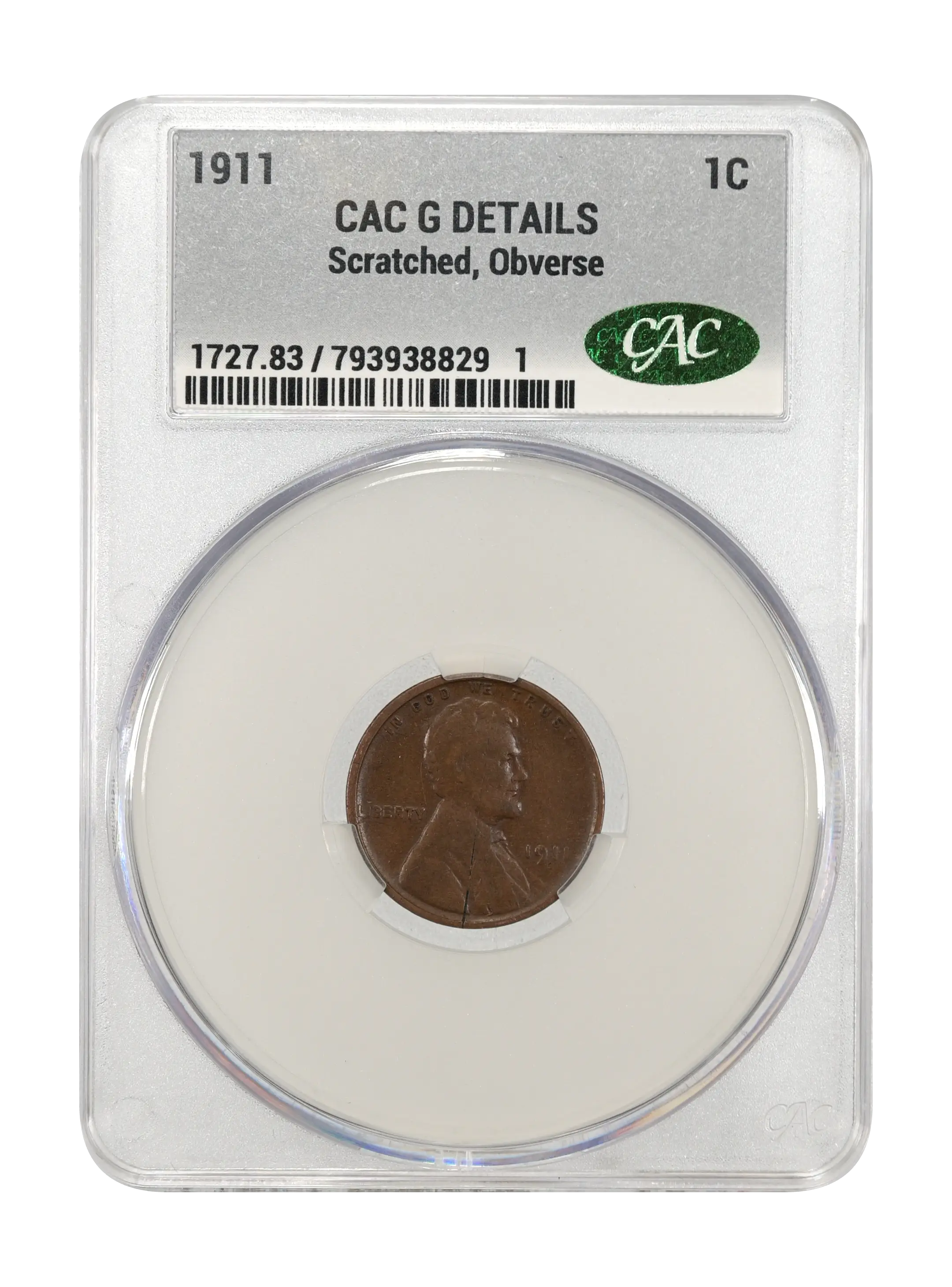 1911 1c MS BN XF45 BN CAC thumbnail 24