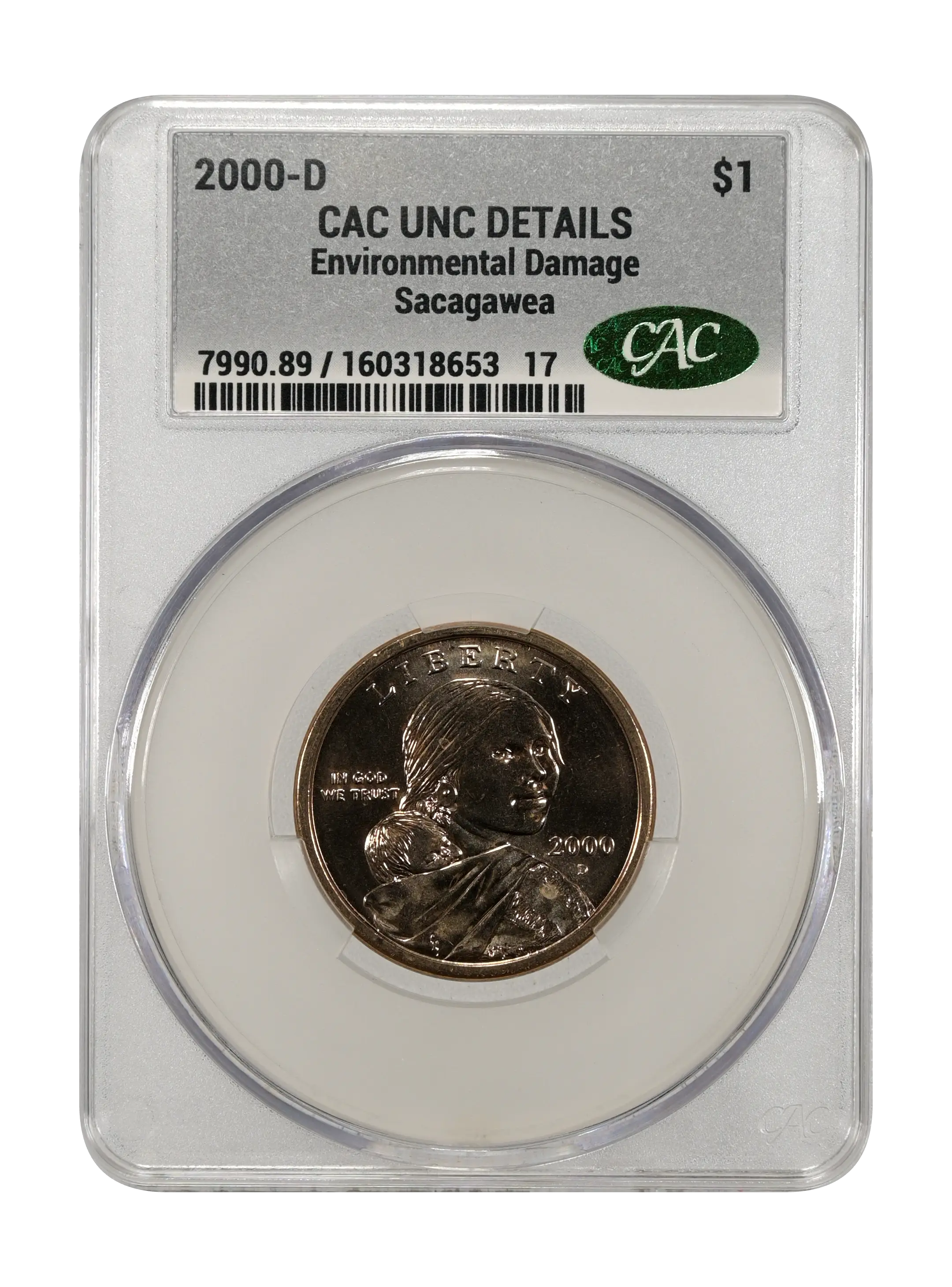 2000-D $1  Sacagawea, Millennium Set MS PL thumbnail 19