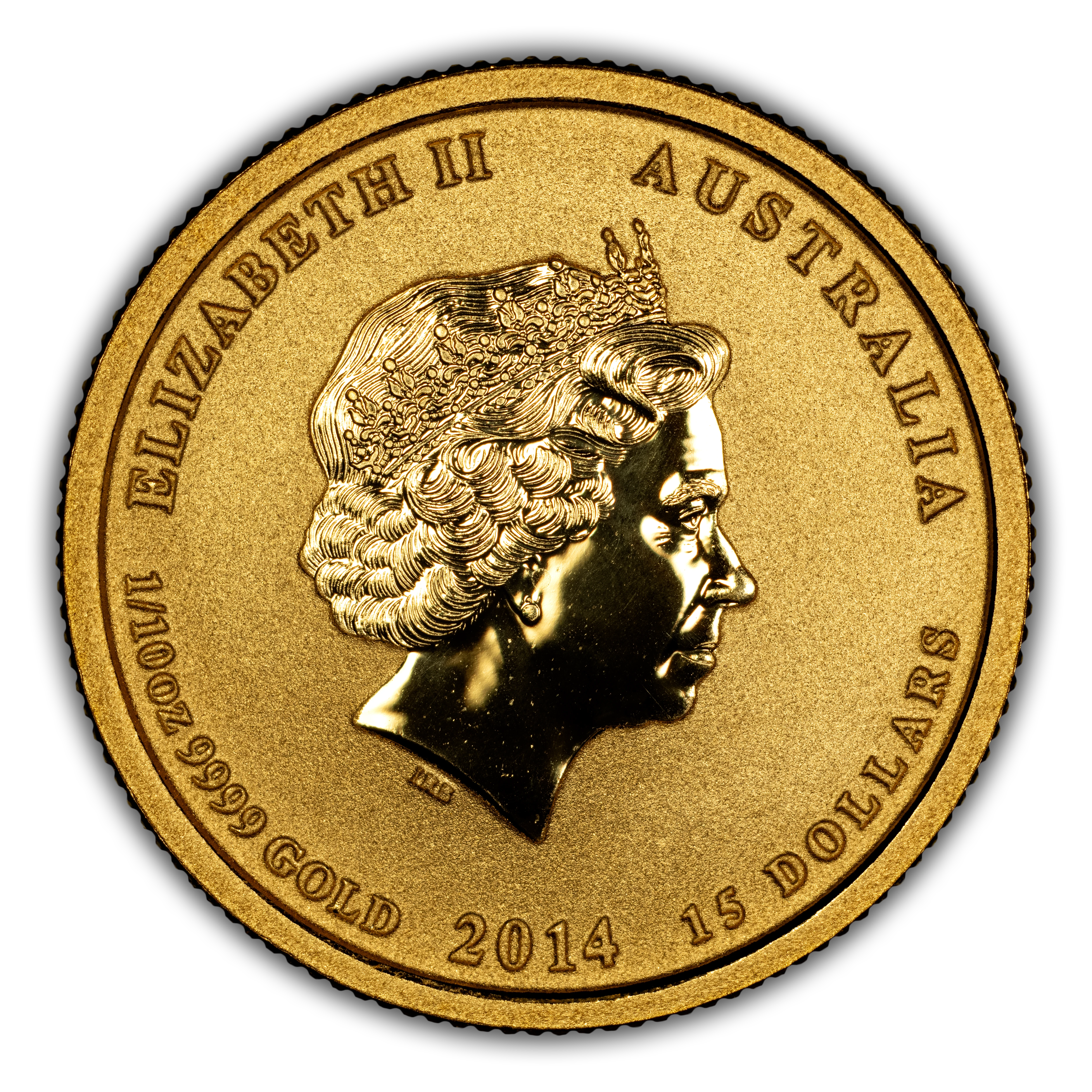 2014-P G$15 1/10oz Gold, Battle of the Coral Sea MS
