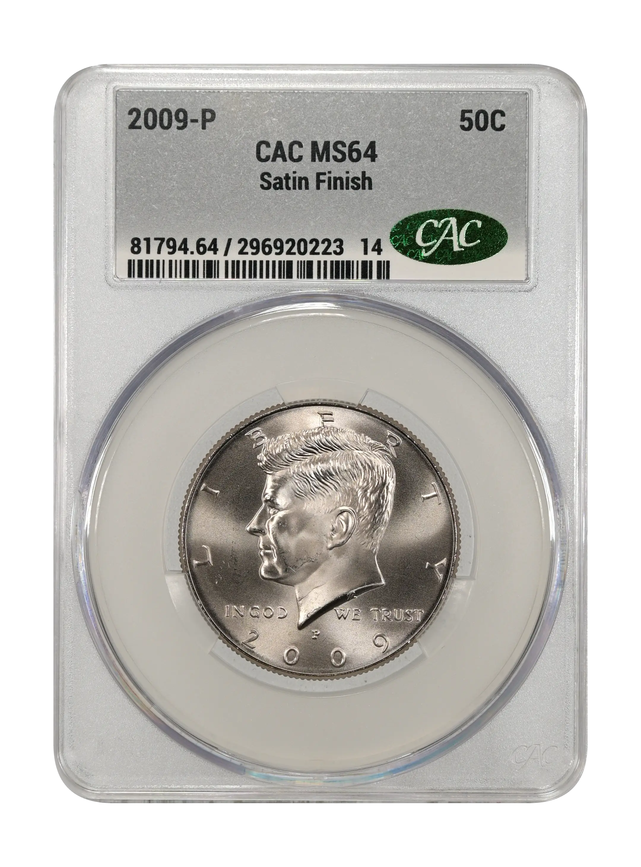 2009-P 50c Satin Finish MS thumbnail 4