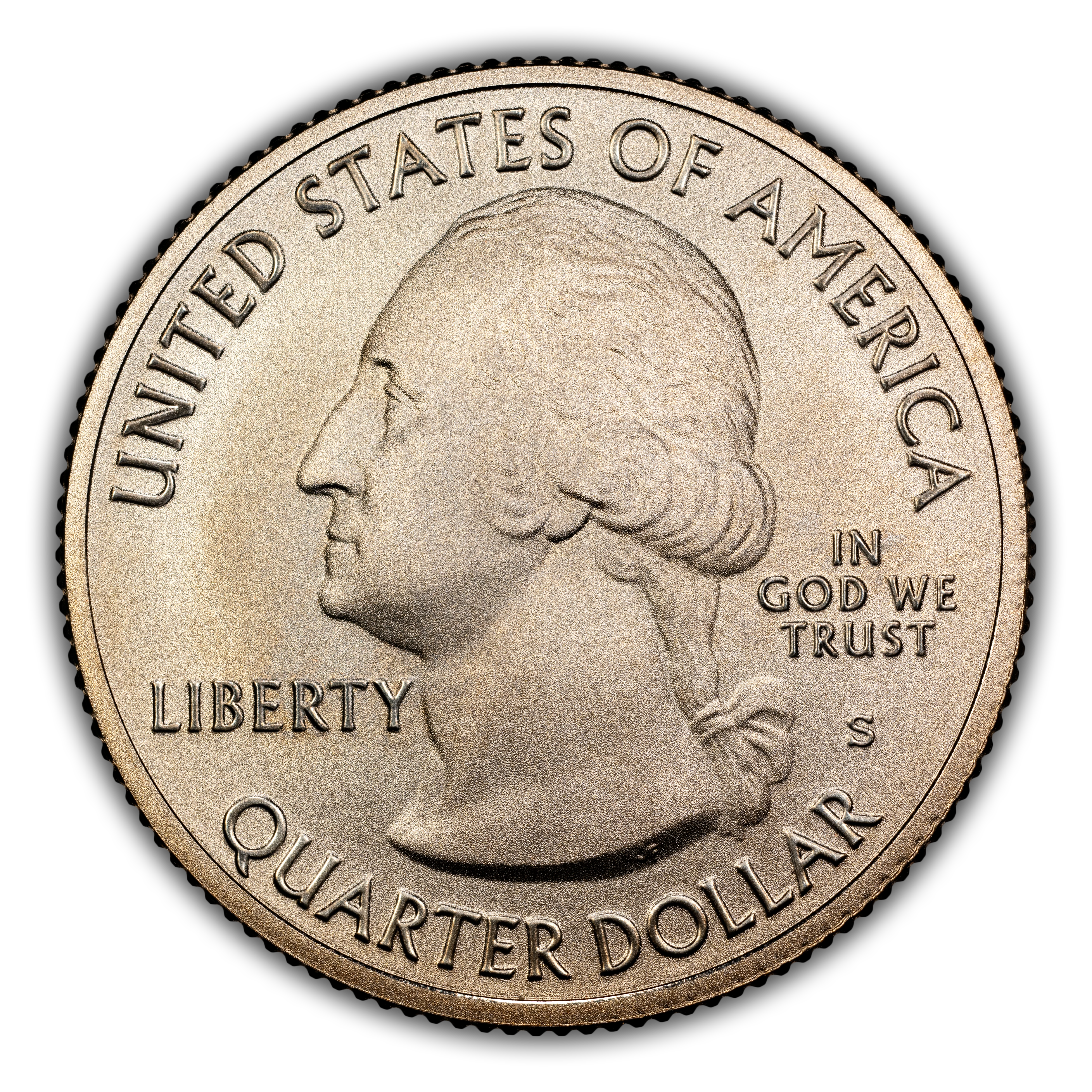 2017-S 25c Ozark Riverways, Enhanced Unc MS