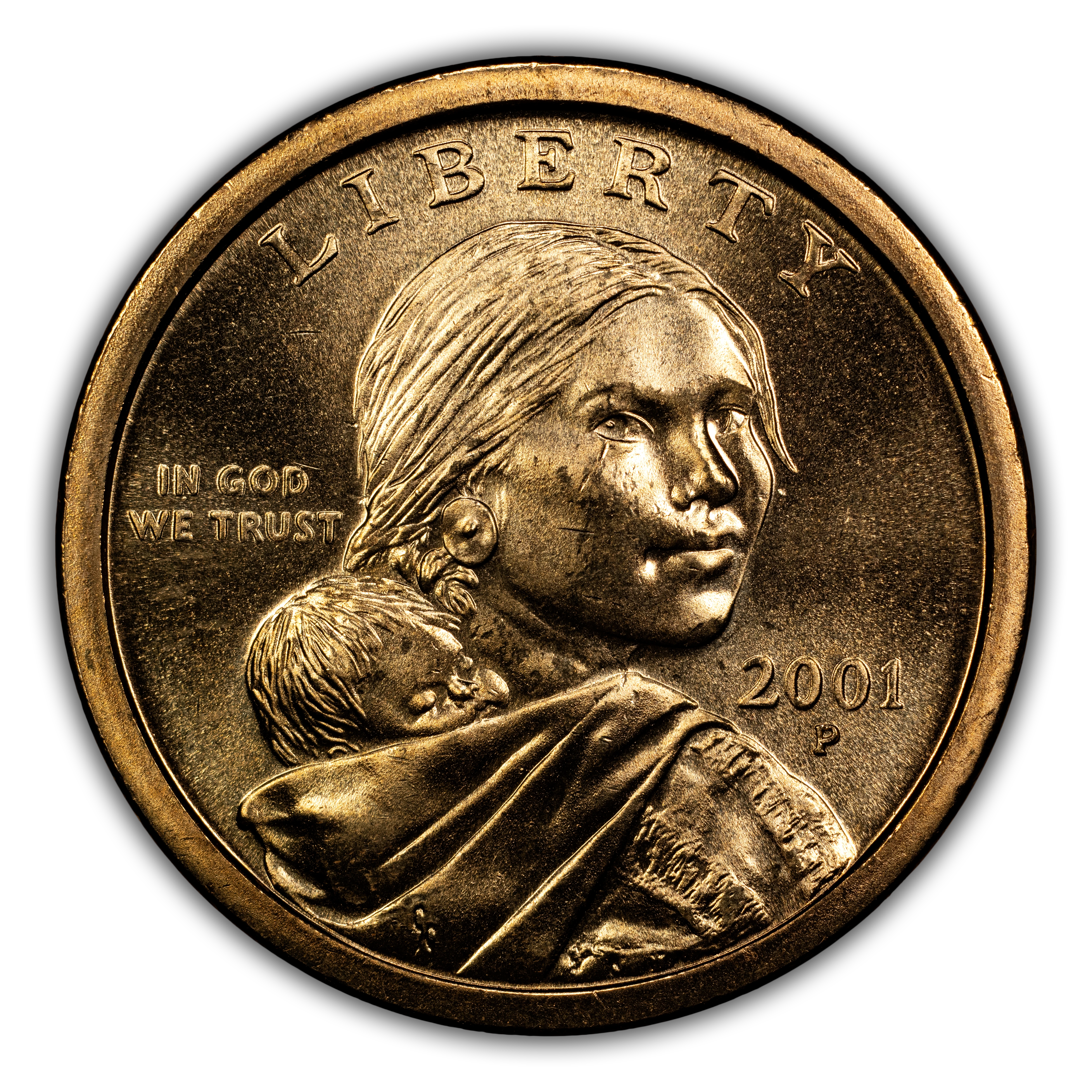 2001-P $1 Sacagawea MS