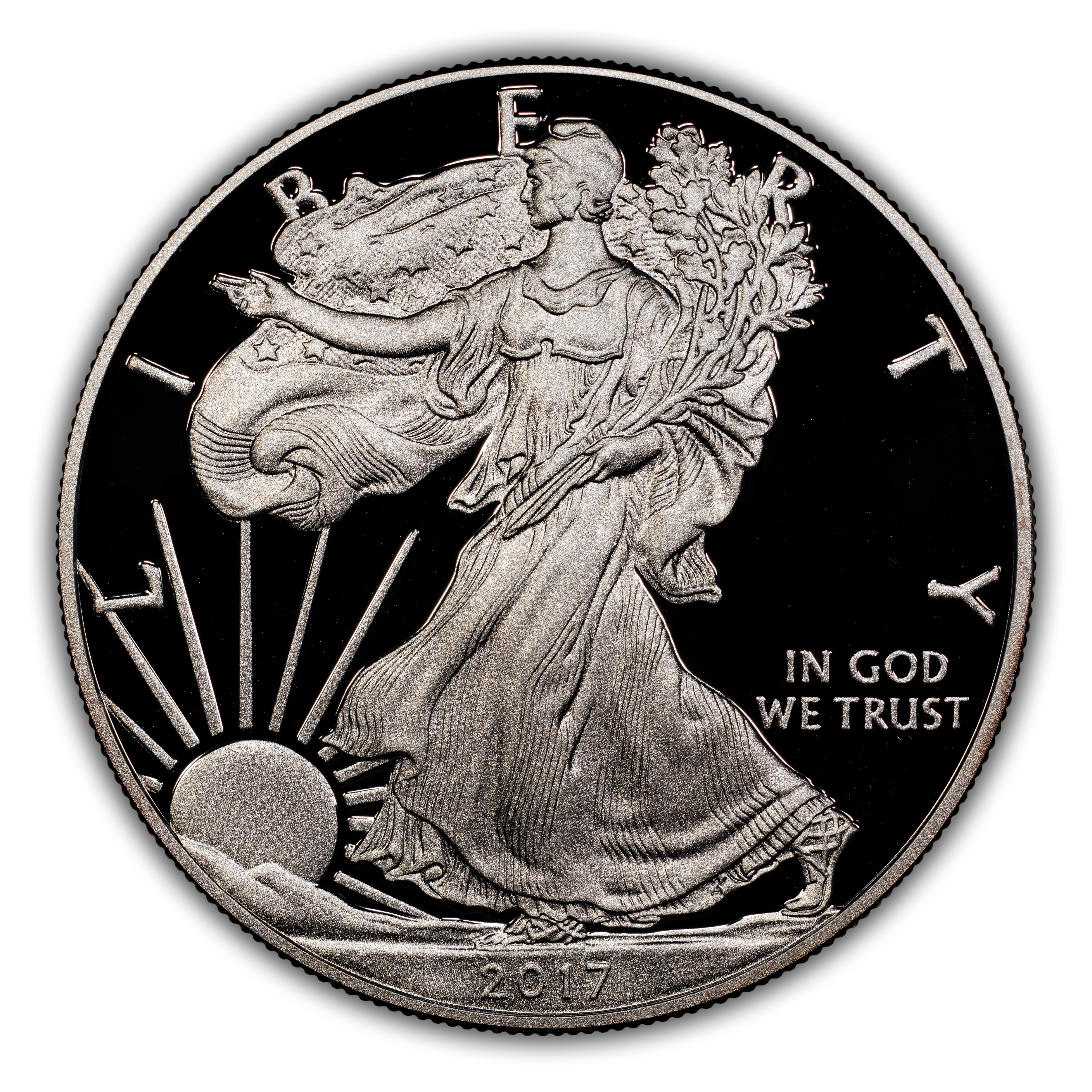 2017-W $1 Silver Eagle PR DCAM