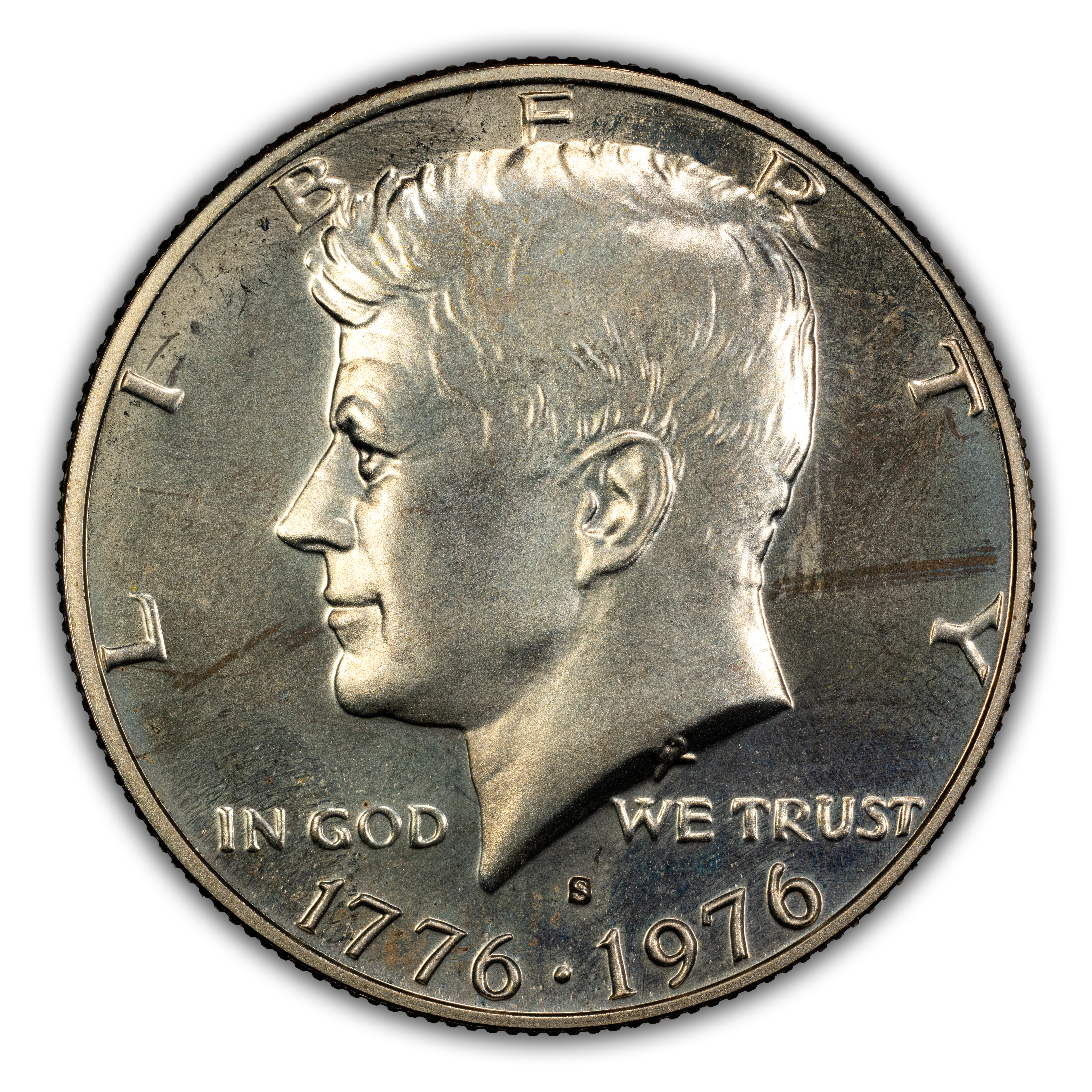 1976-S 50c Silver PR
