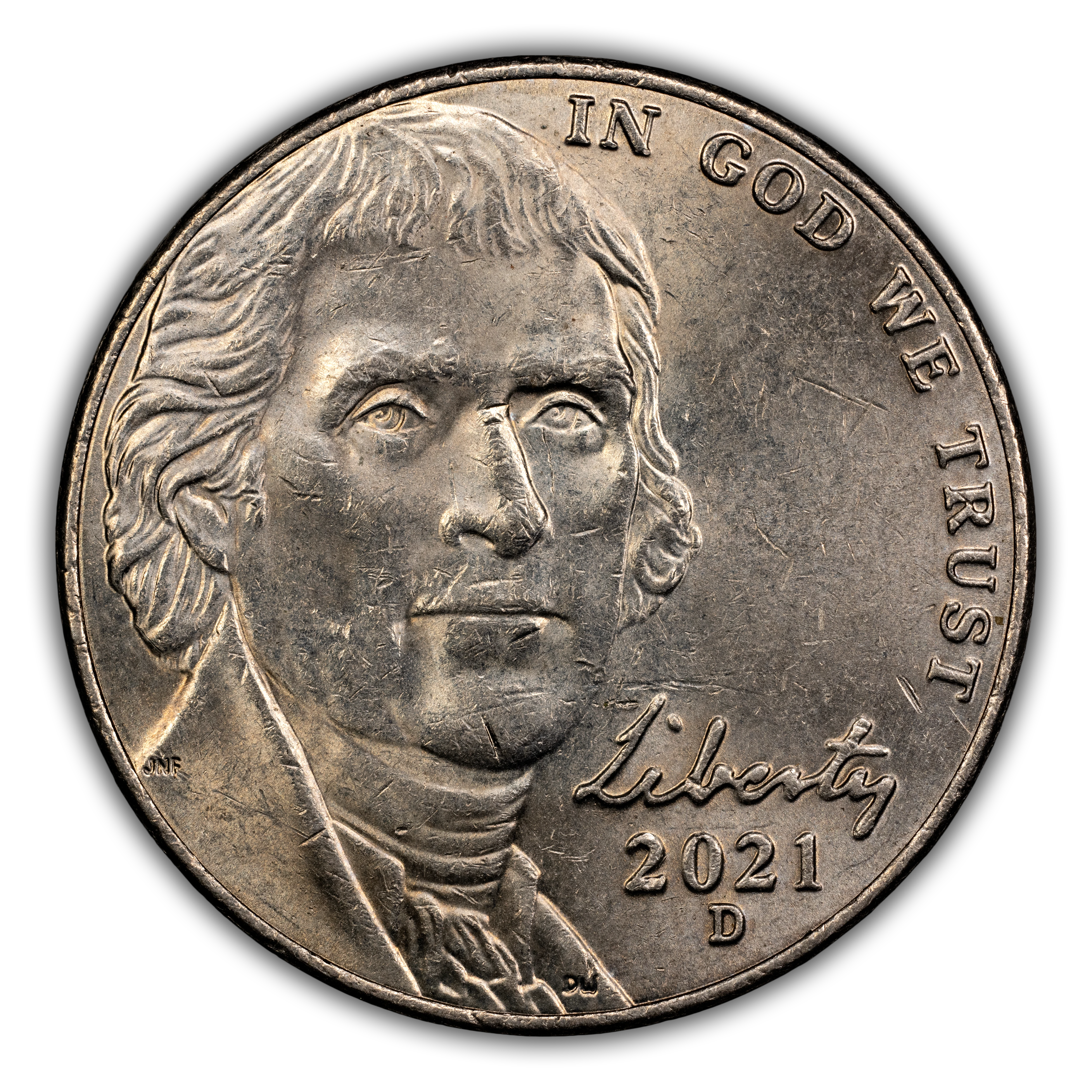 2021-D 5c MS