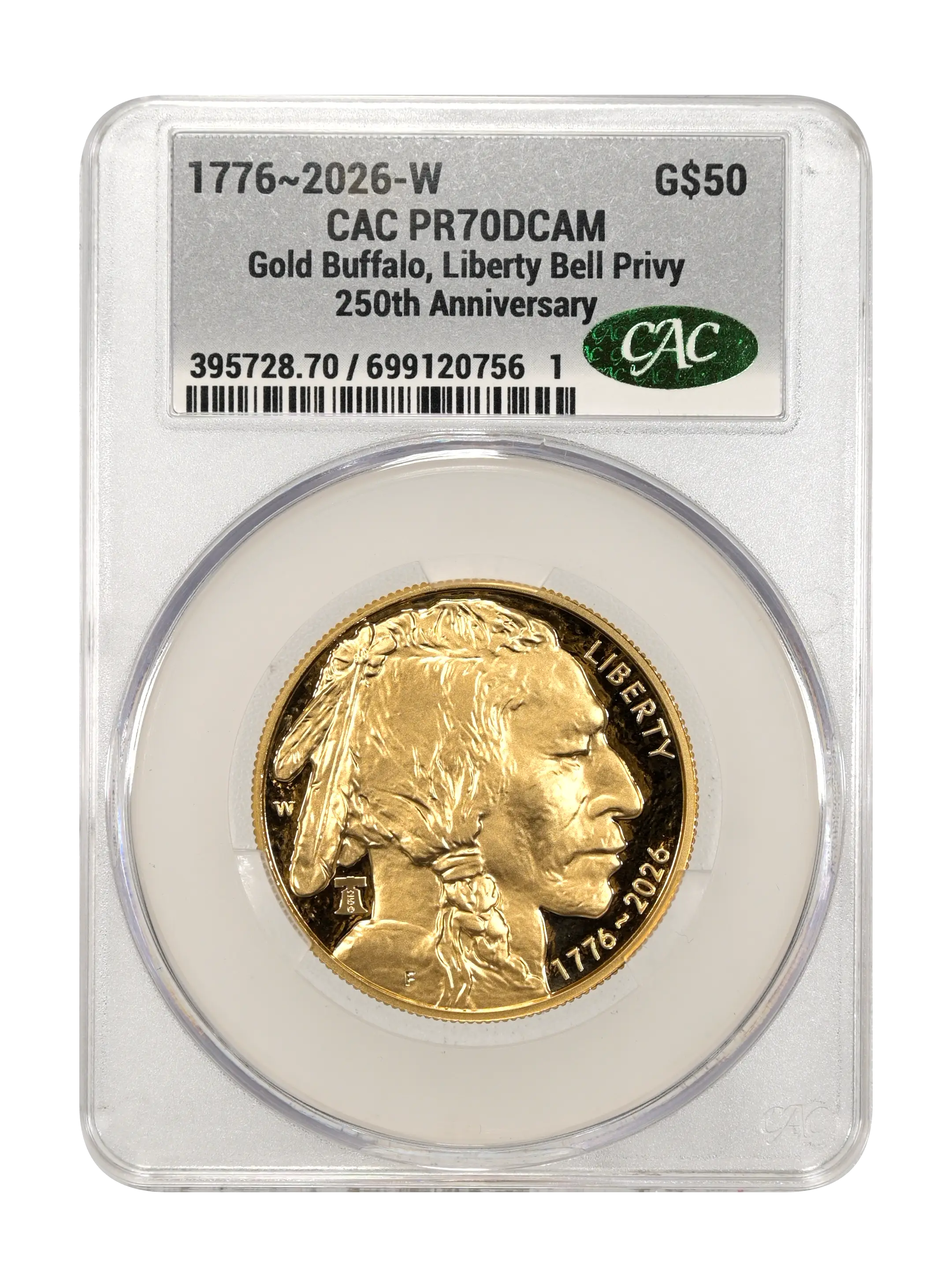 1776~2026-W G$50  Gold Buffalo PR DCAM thumbnail 15