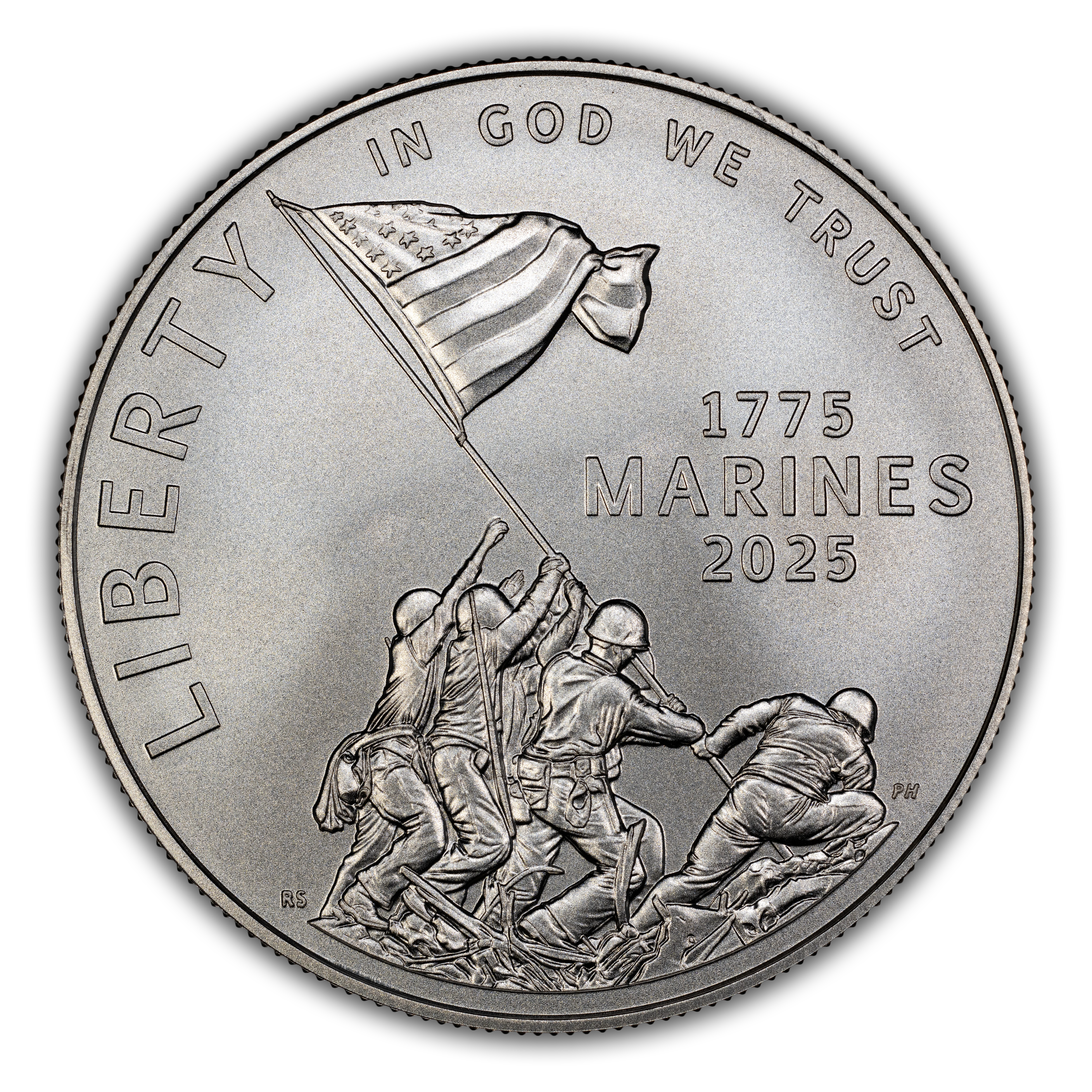 2025-P S$1 U.S. Marine Corps 250th Anniversary MS