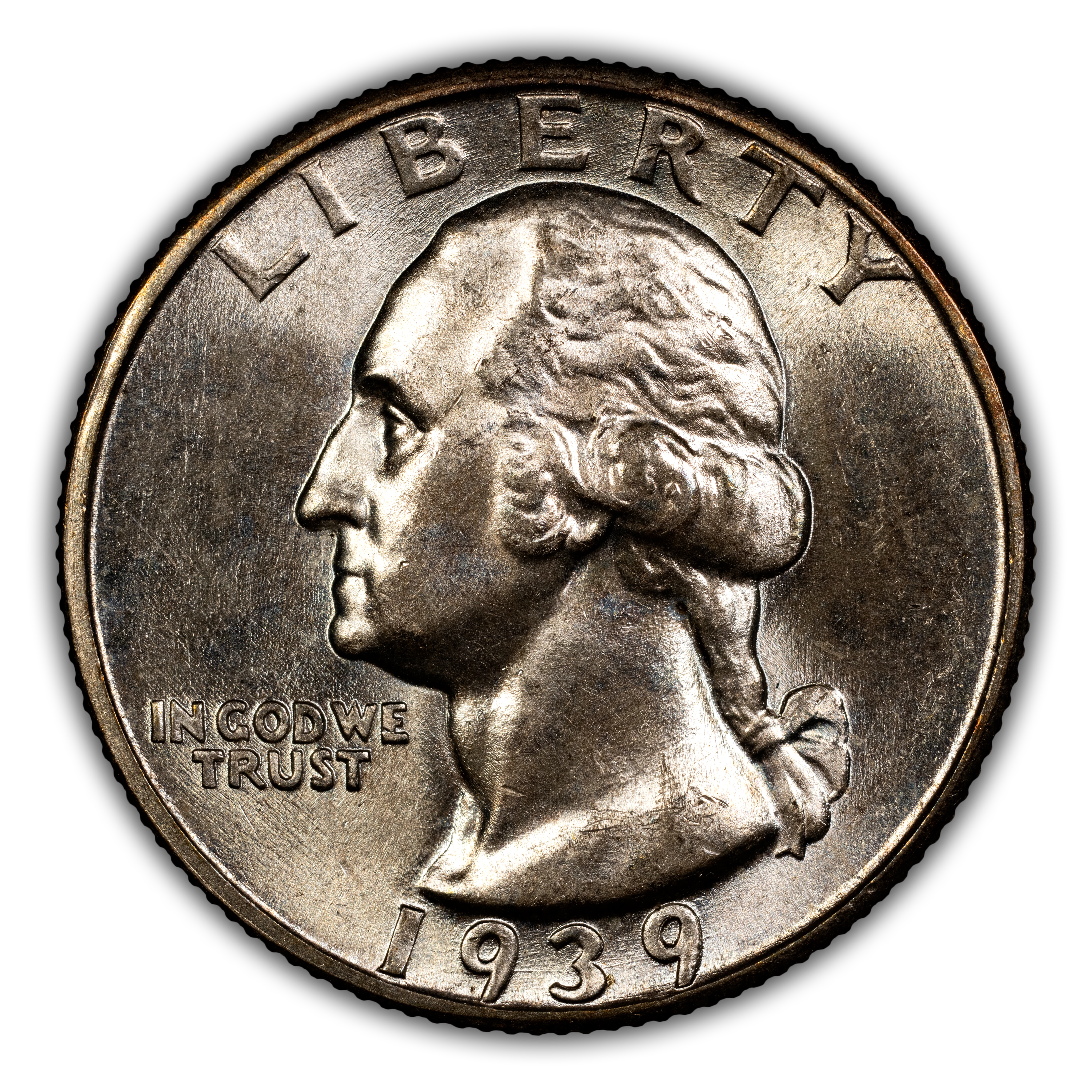 1939-S 25c Doubled Die Obverse, FS-101 MS