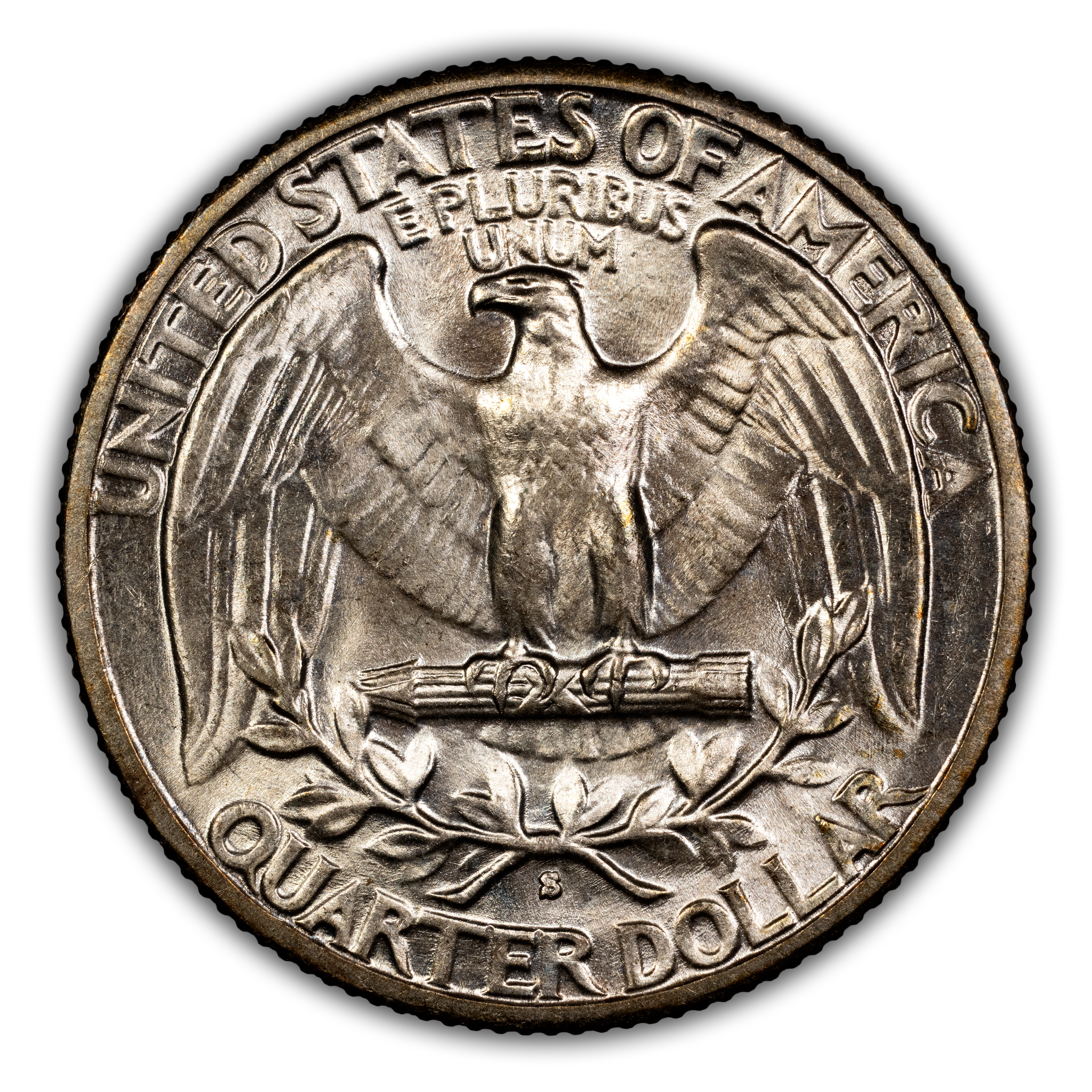 1939-S 25c Doubled Die Obverse, FS-101 MS thumbnail 3