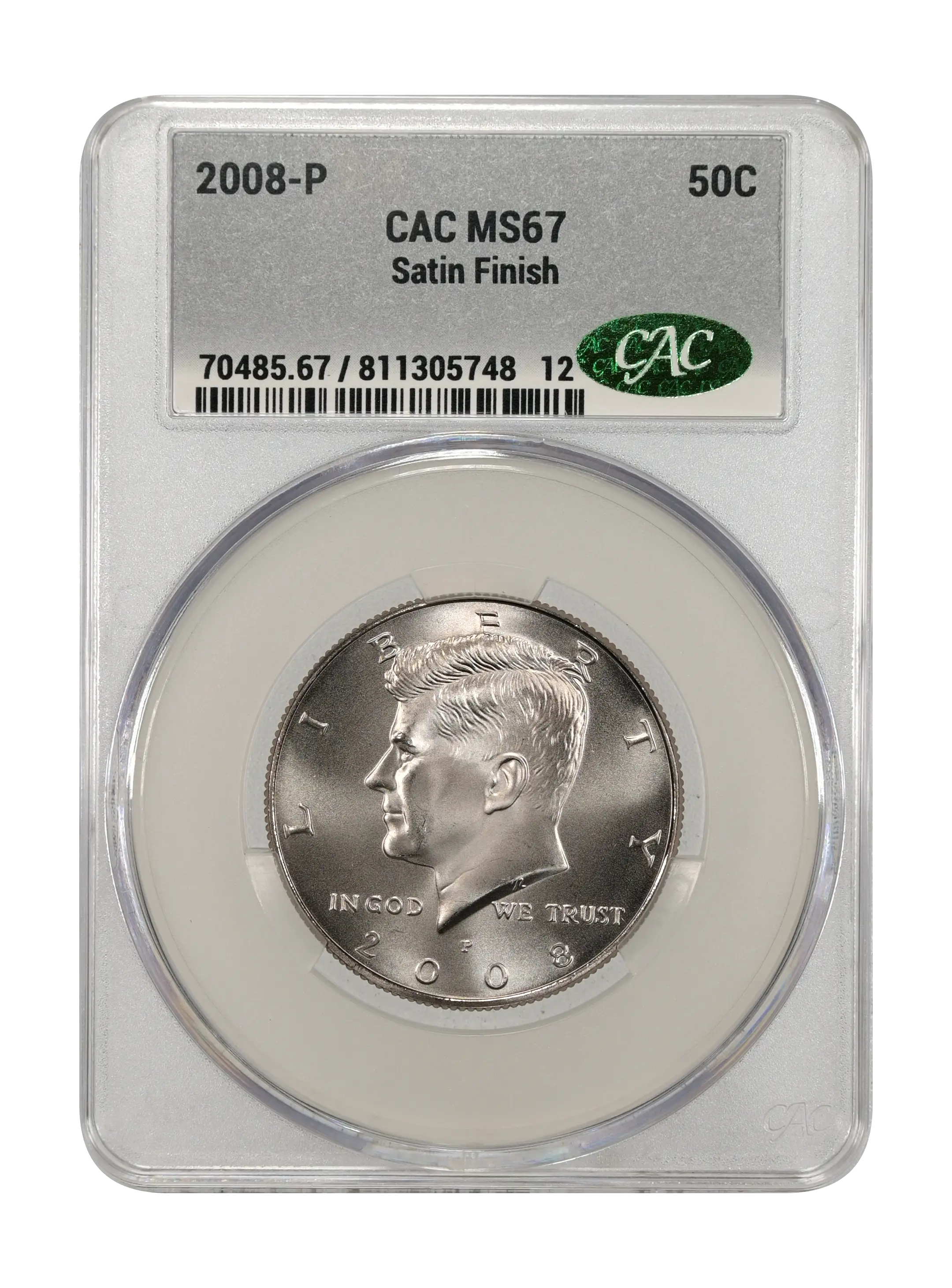2008-P 50c Satin Finish MS thumbnail 7