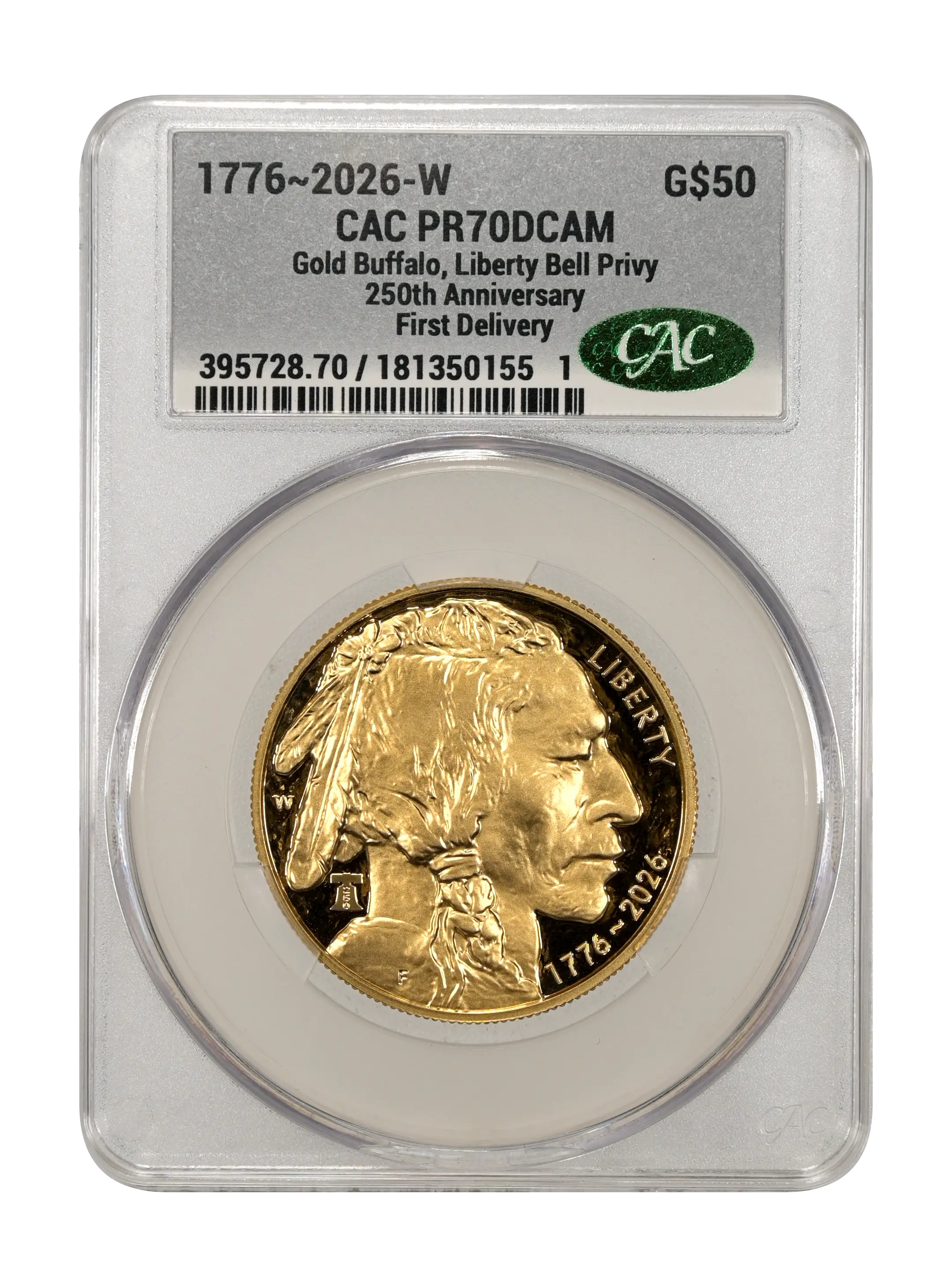 1776~2026-W G$50  Gold Buffalo PR DCAM thumbnail 14