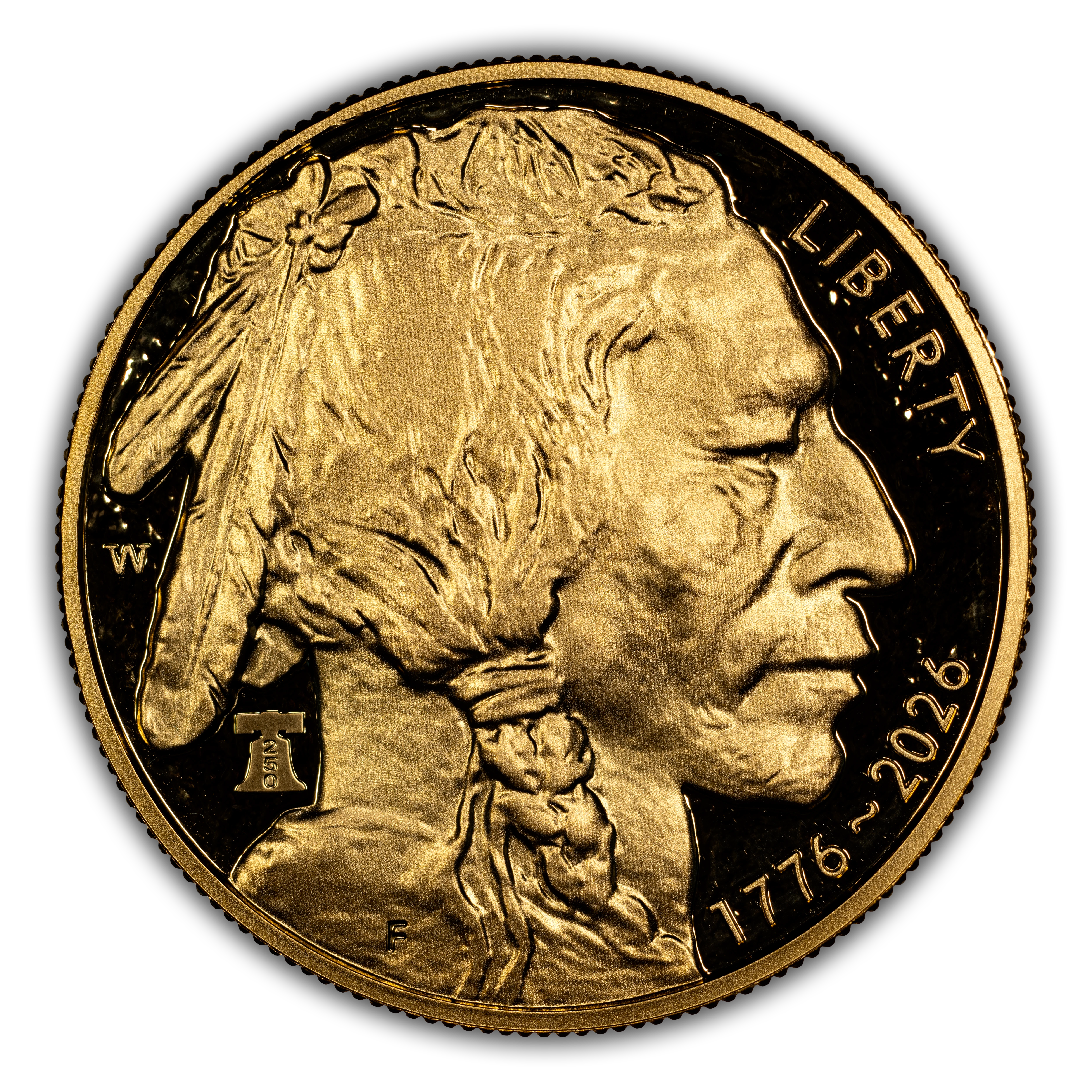 1776~2026-W G$50  Gold Buffalo PR DCAM thumbnail 3