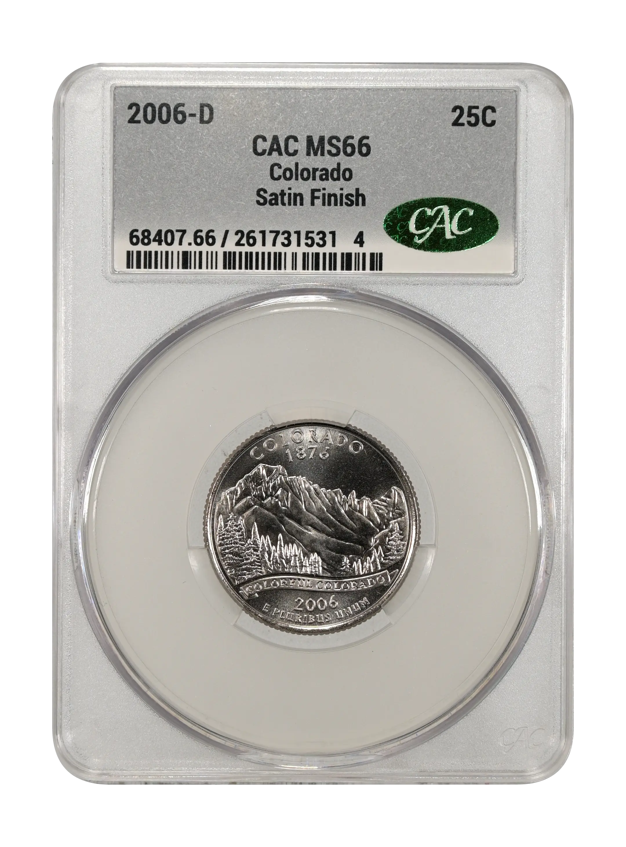 2006-D 25c Colorado, Satin Finish MS thumbnail 11