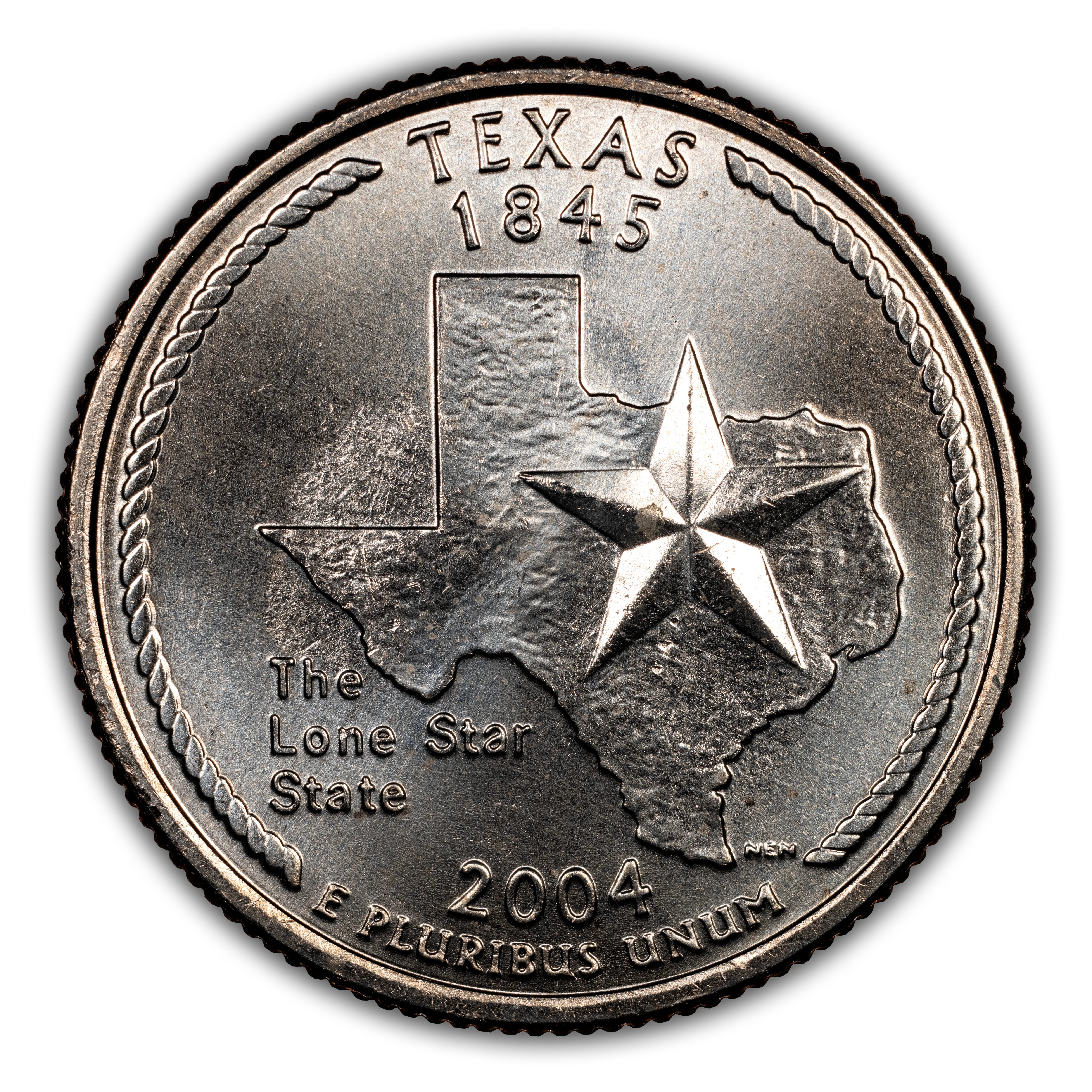 2004-P 25c Texas MS