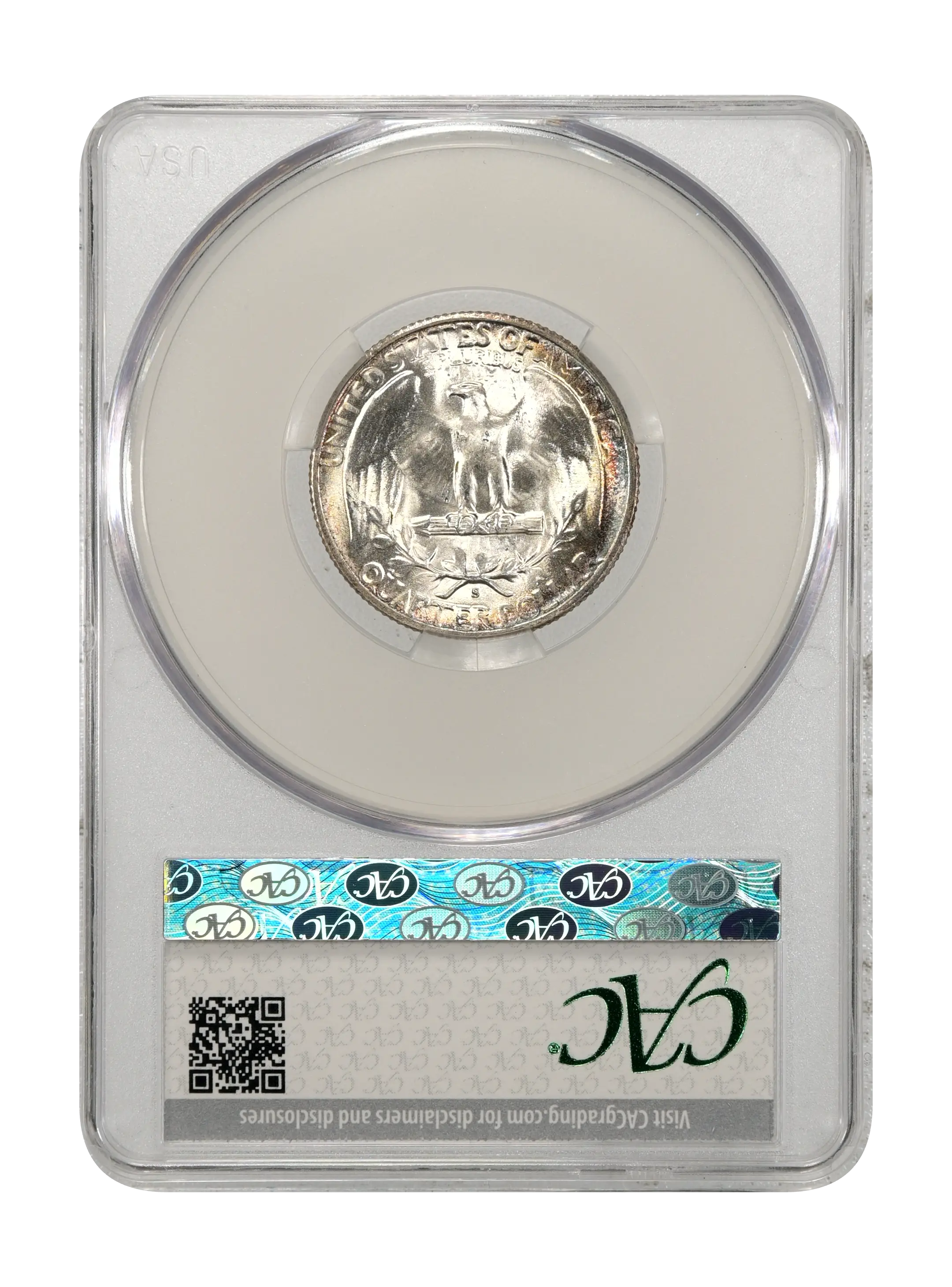 1946-S/S 25c Repunched Mintmark, FS-501 MS thumbnail 19
