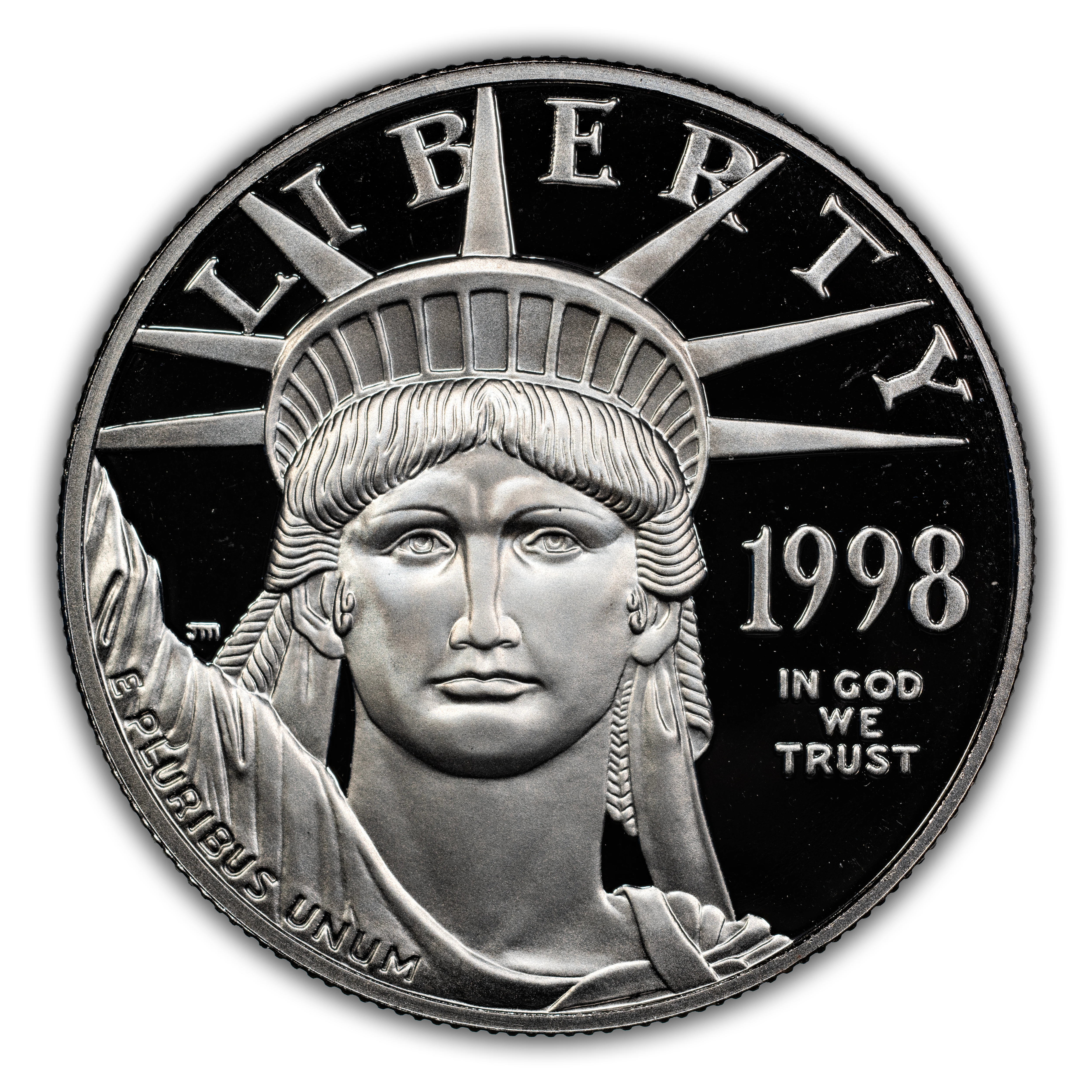 1998-W P$100 Platinum Eagle PR DCAM