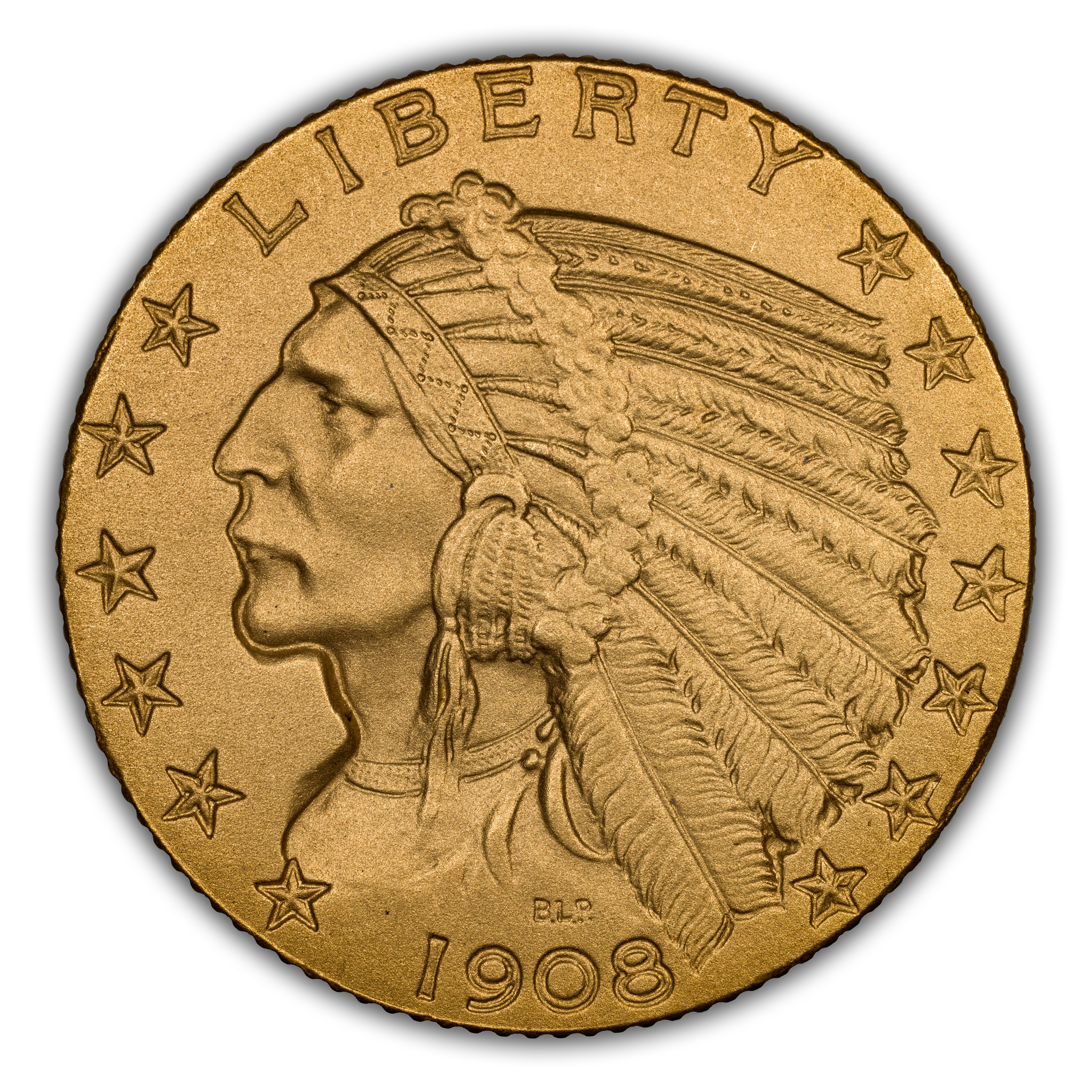 1908 $5 PR