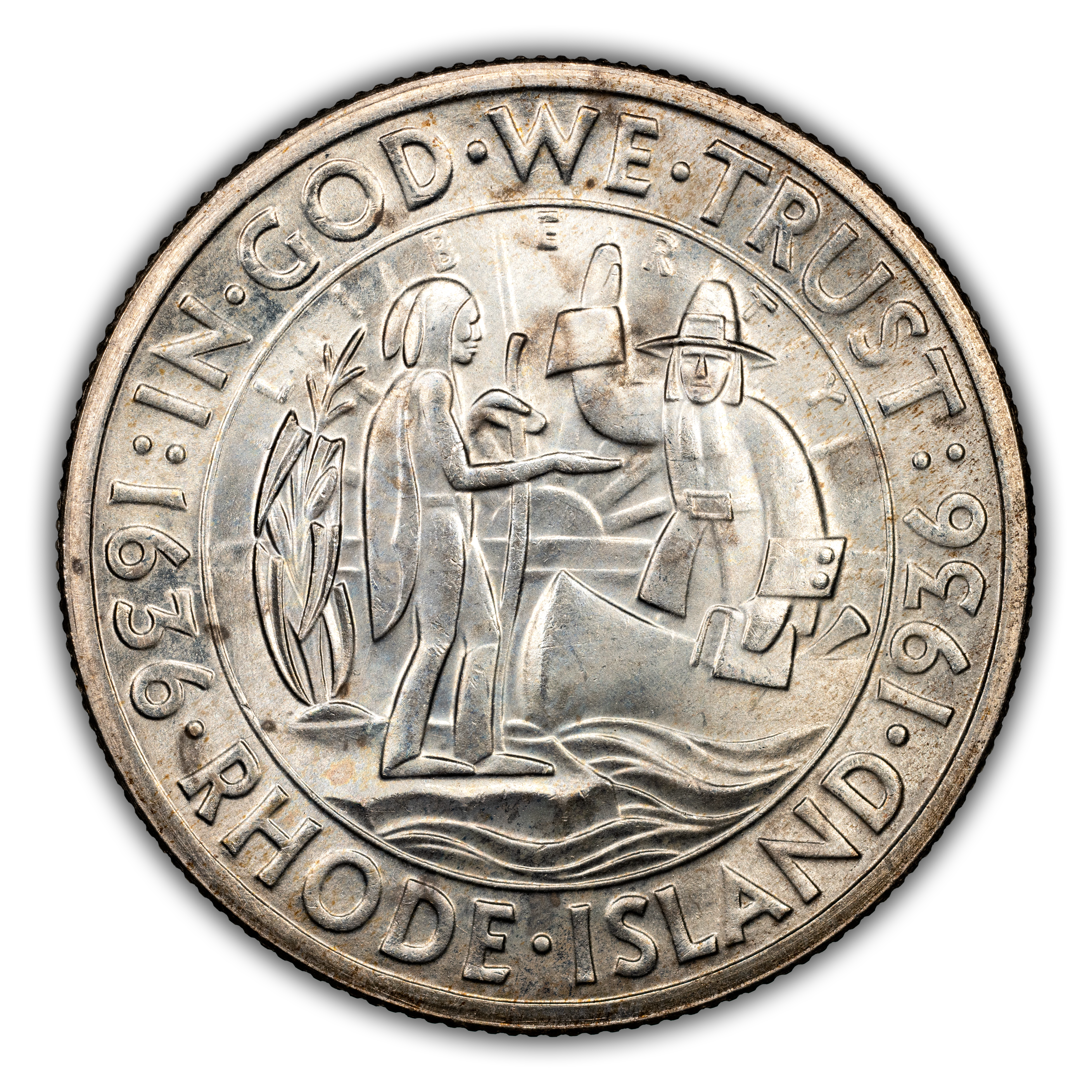 1936 50c Rhode Island MS thumbnail 4