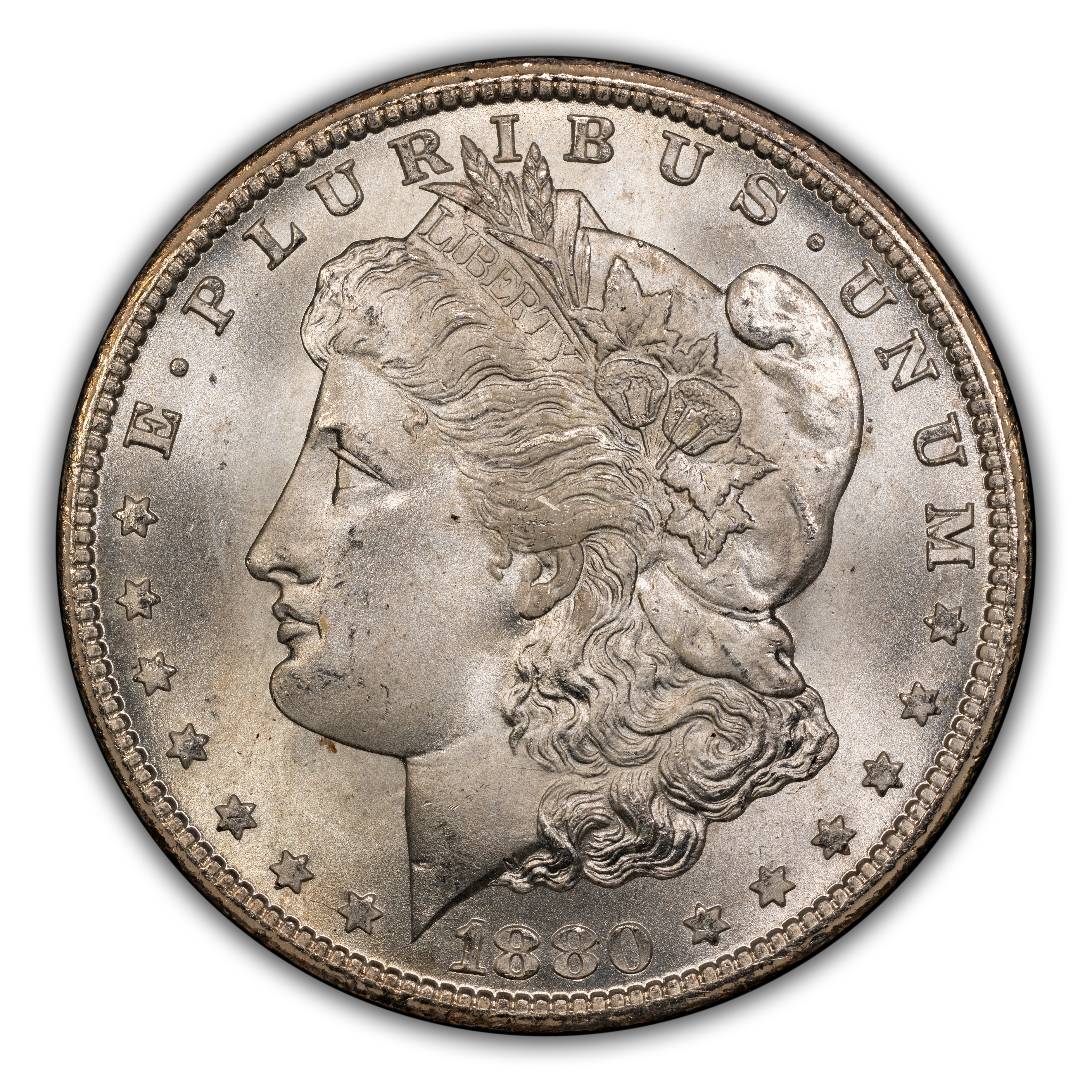 1880-CC $1 GSA Hoard, Hard package MS