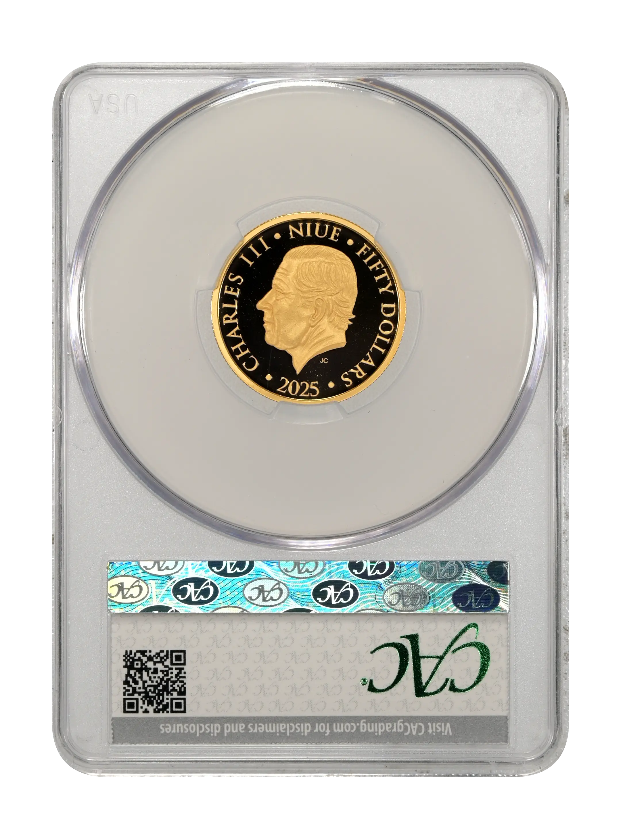 2025 G$50 1/4oz Gold, Yellowstone Moose PR DCAM PR69 DCAM thumbnail 23