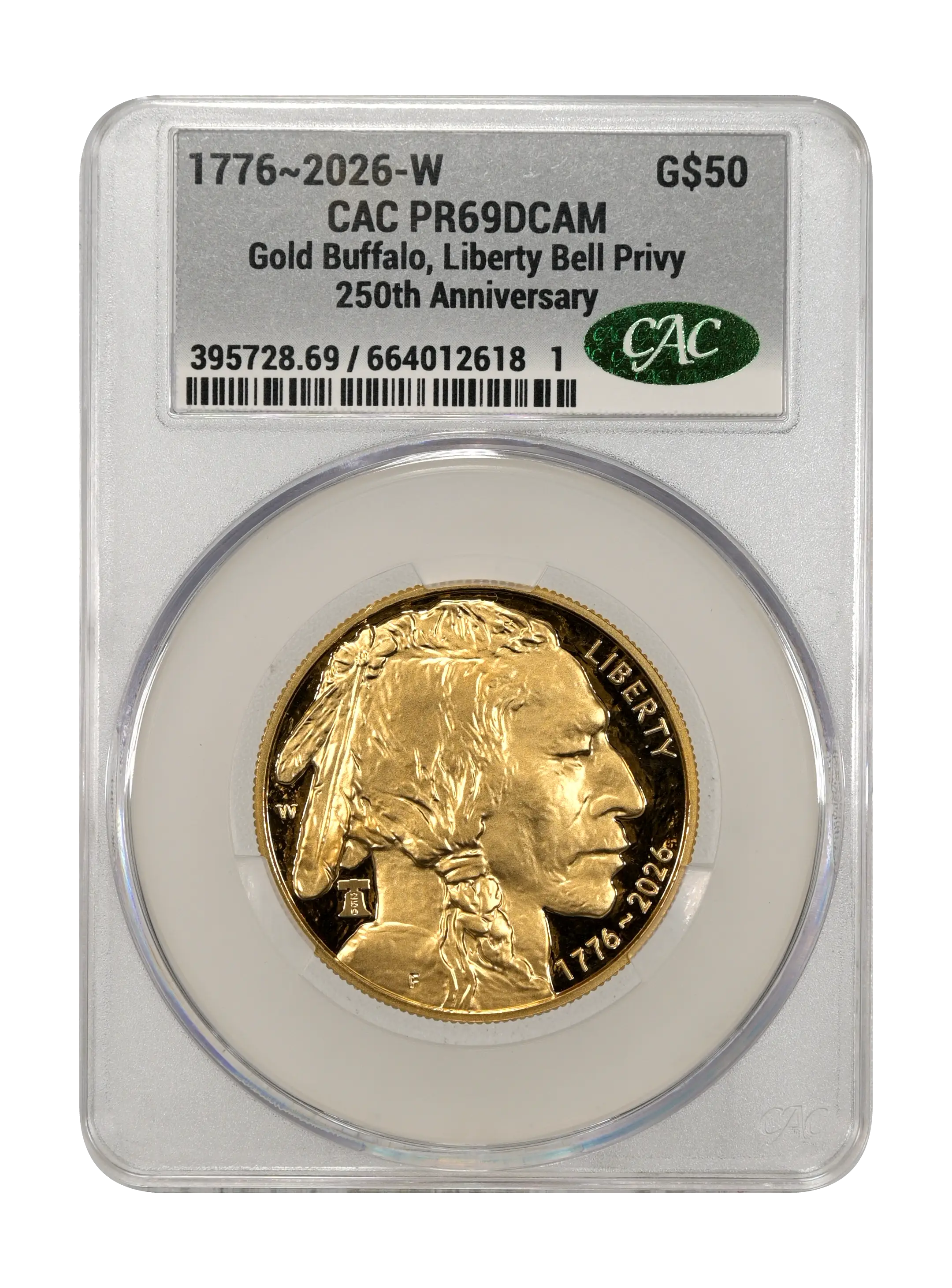 1776~2026-W G$50  Gold Buffalo PR DCAM thumbnail 12
