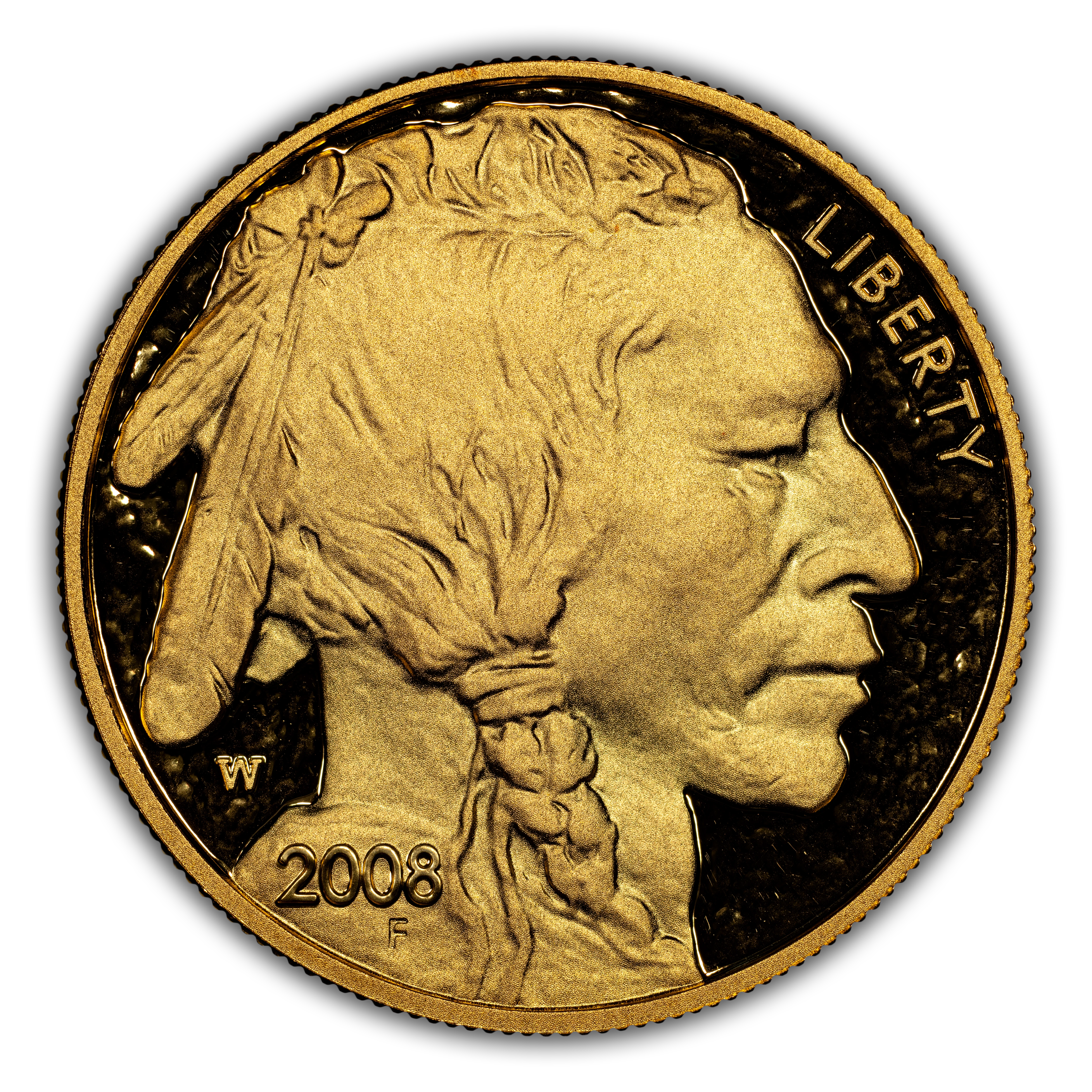 2008-W G$50 Gold Buffalo PR DCAM