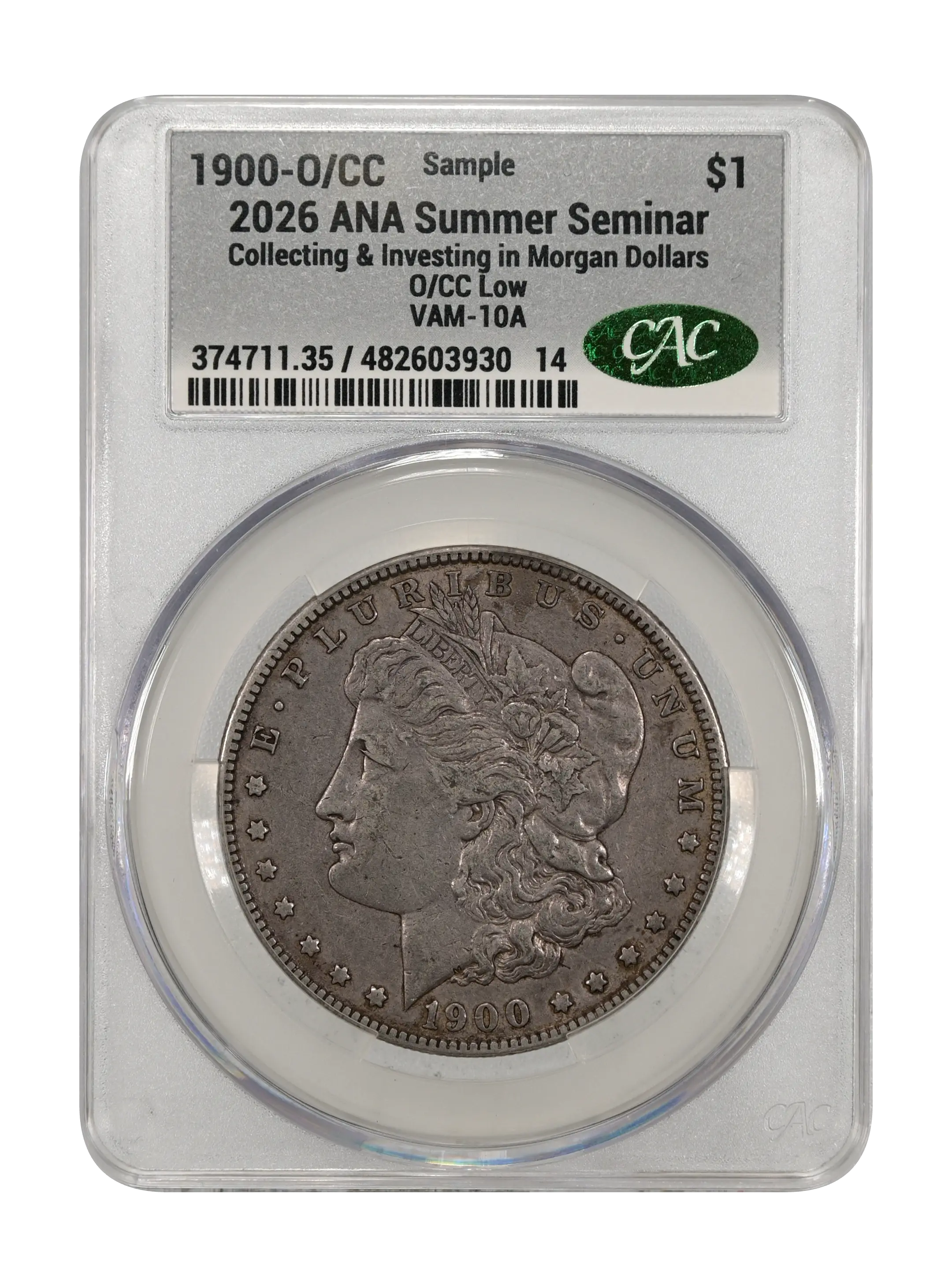 1900-O/CC $1  VAM-10A MS thumbnail 3