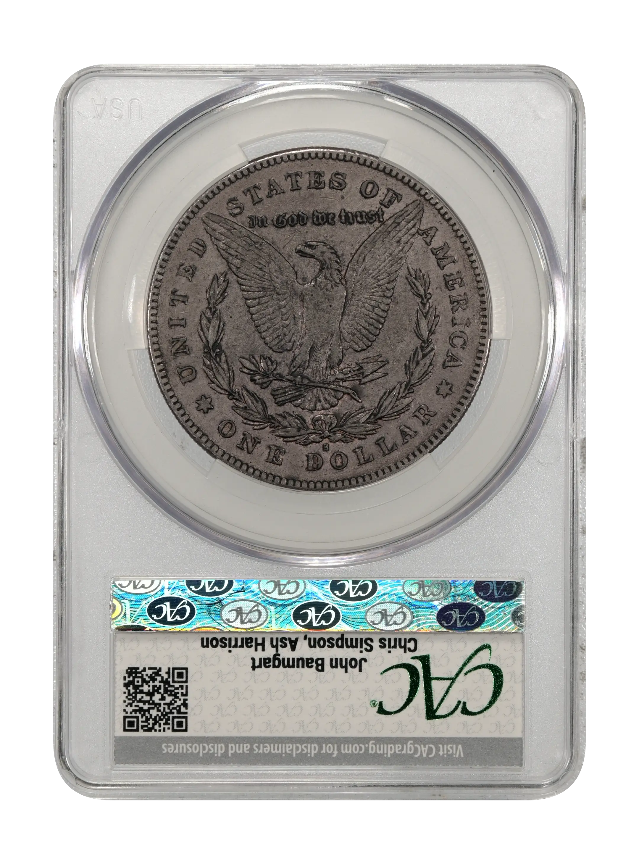 1879-S $1  Reverse of 1878, VAM-34B MS thumbnail 6
