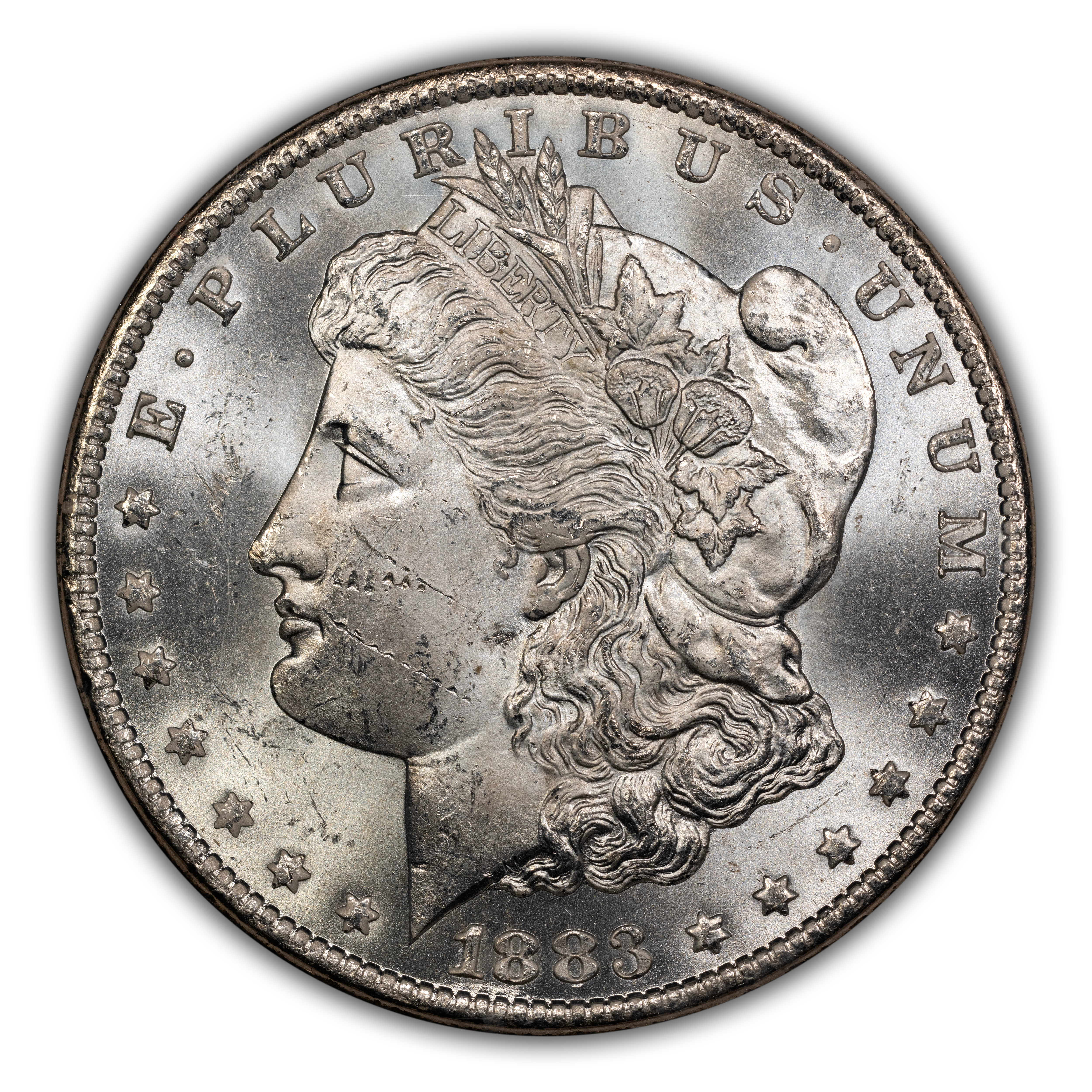 1883-CC $1  GSA Hoard, CC/CC, Dash Under 8, VAM-5 MS thumbnail 2