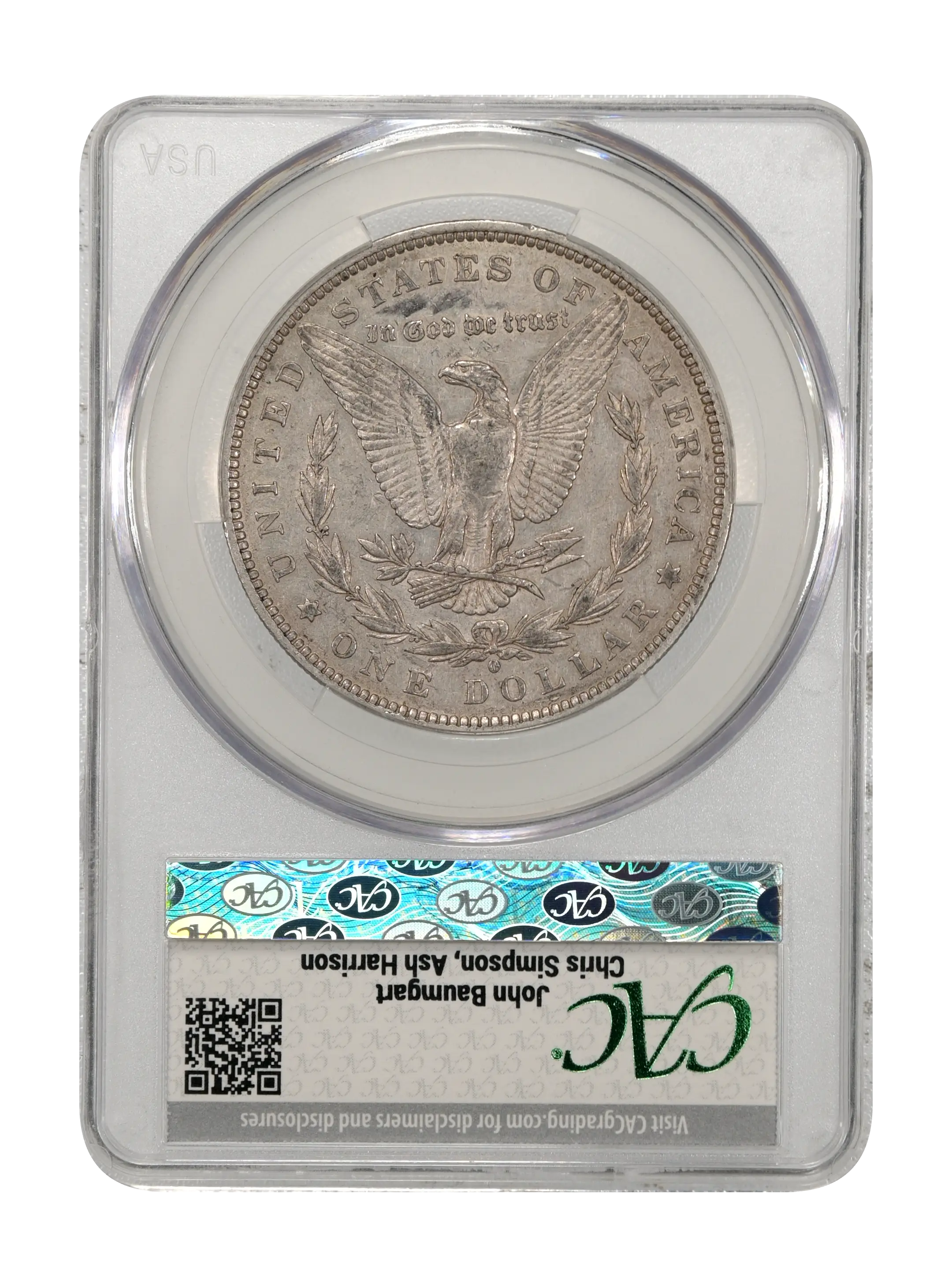1888-O $1  Oval O, VAM-21 MS thumbnail 17