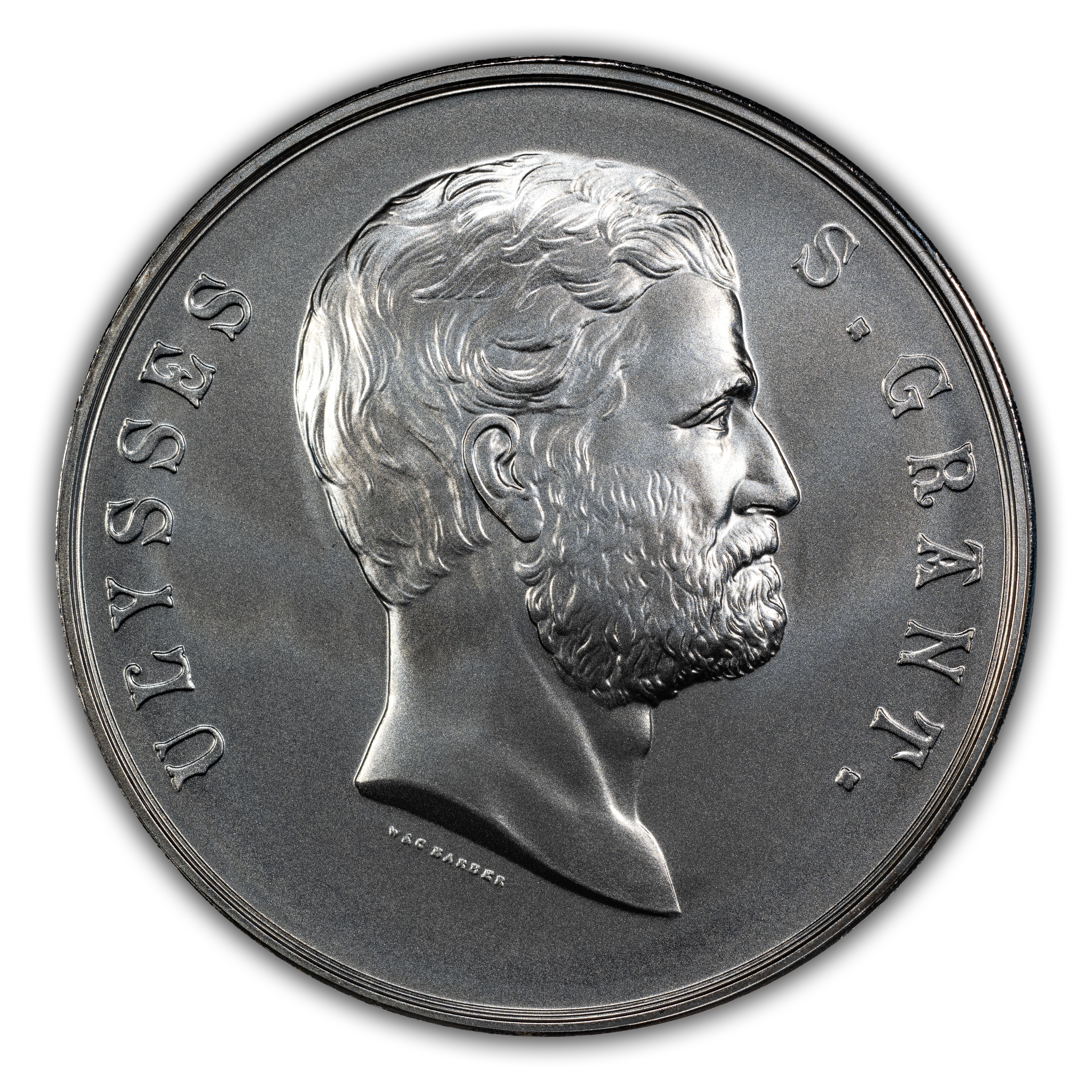 (2023) Medal Ulysses S. Grant, Silver, Matte Finish MS