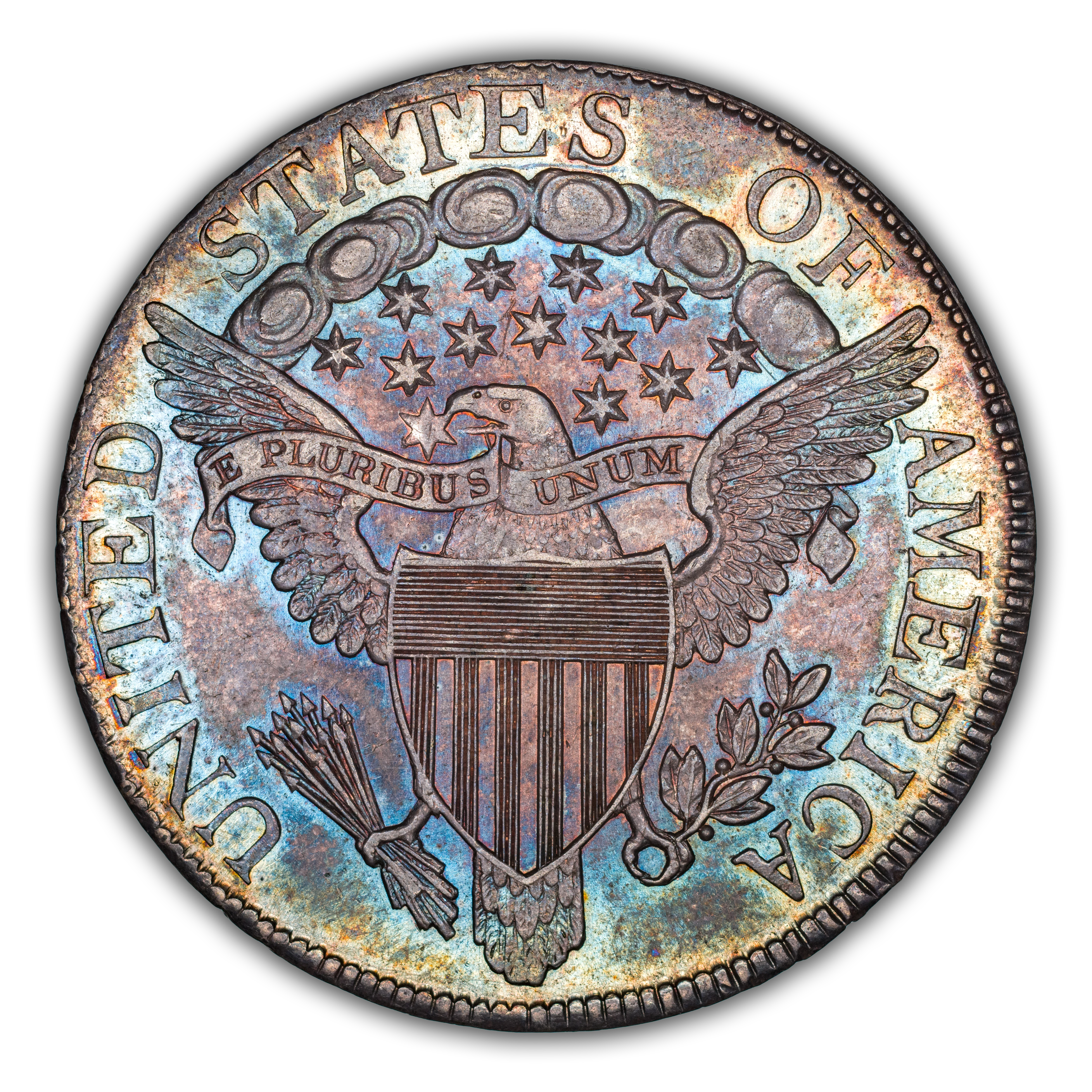 1806 50c Pointed 6, No Stem, O-109 MS thumbnail 20
