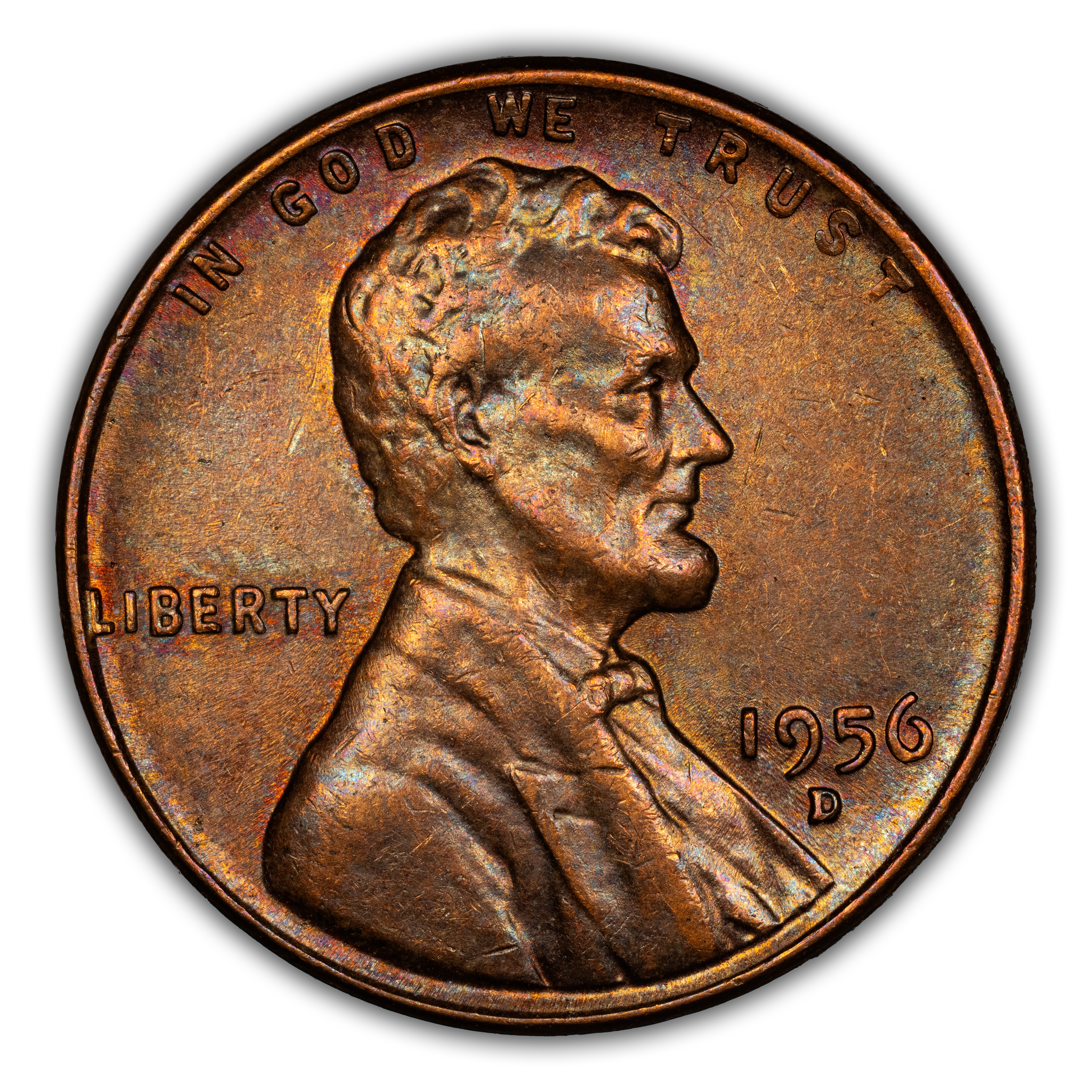 1956-D 1c MS BN
