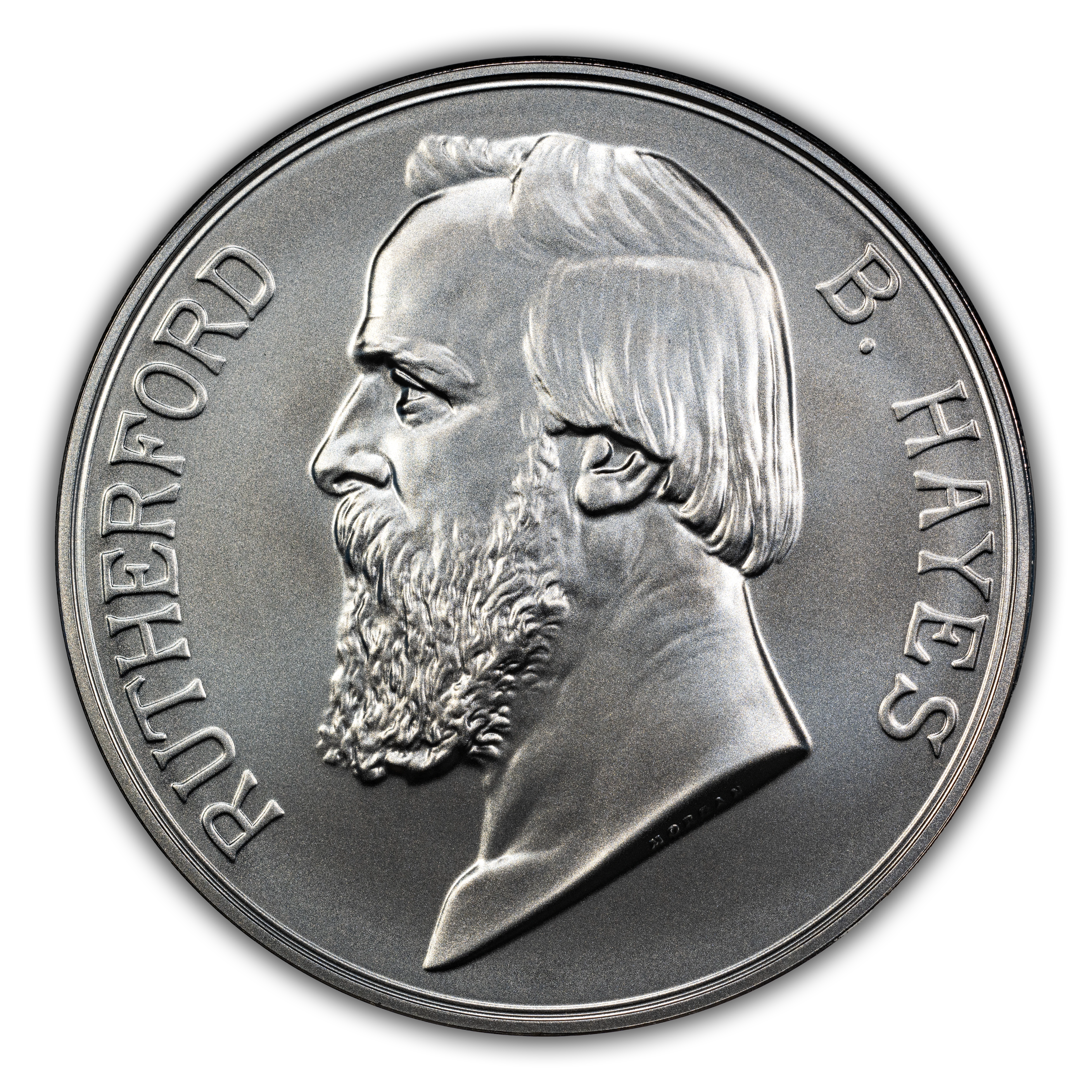(2024) Medal Rutherford B. Hayes, Silver, Matte Finish MS